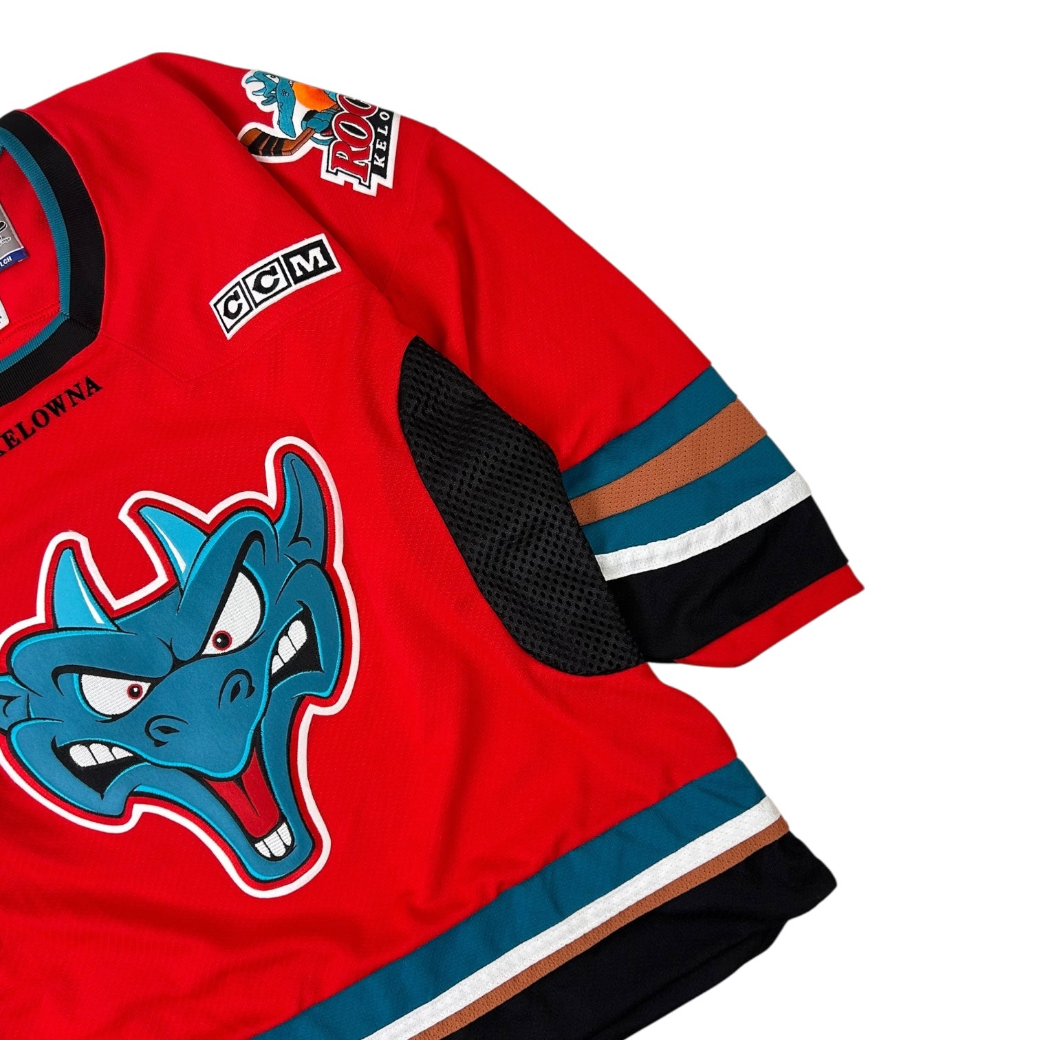 Kelowna Rockets Ogopogo Jersey Red