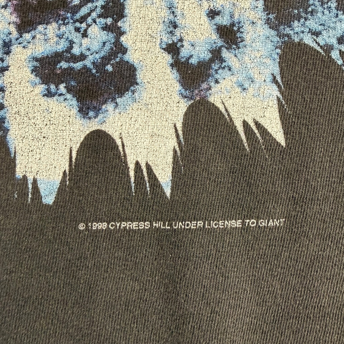 Vintage 1998 Cypress Hill “IV” Skeletons T-Shirt Black