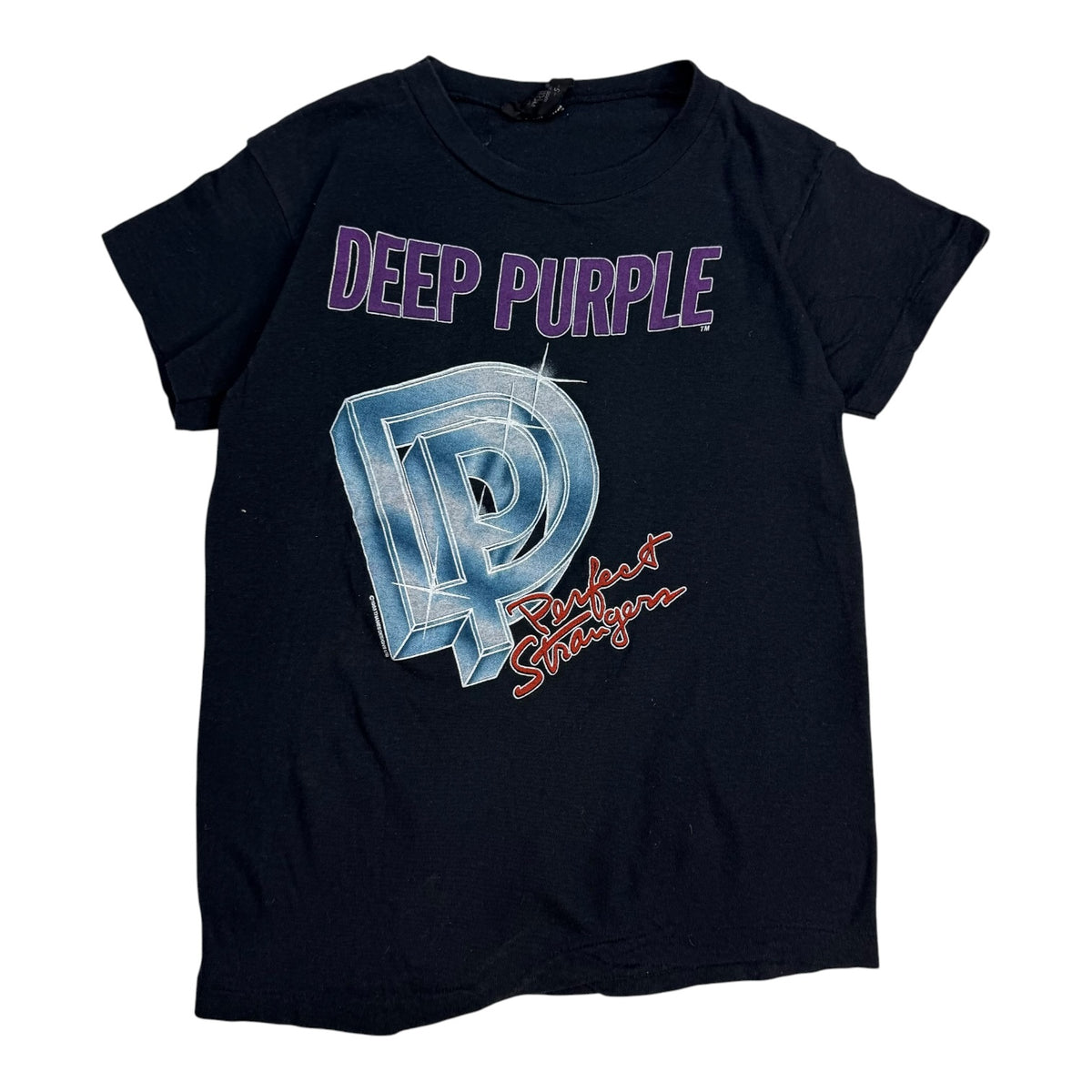 1982 Deep Purple Perfect Strangers Tee Black
