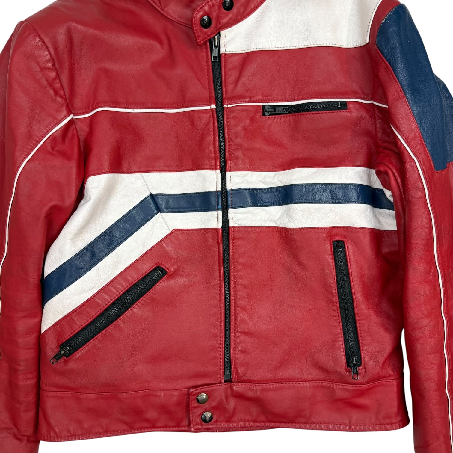 Vintage Bristol Racing Jacket Red/White