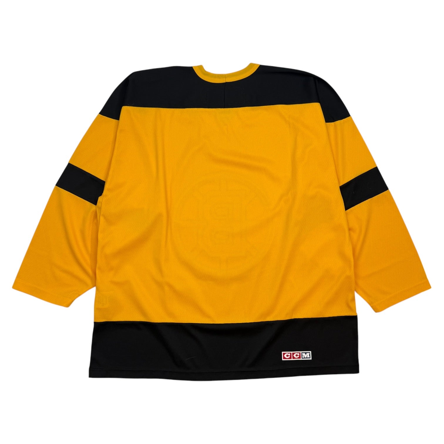 Vintage CCM Boston Bruins Jersey Yellow/Black