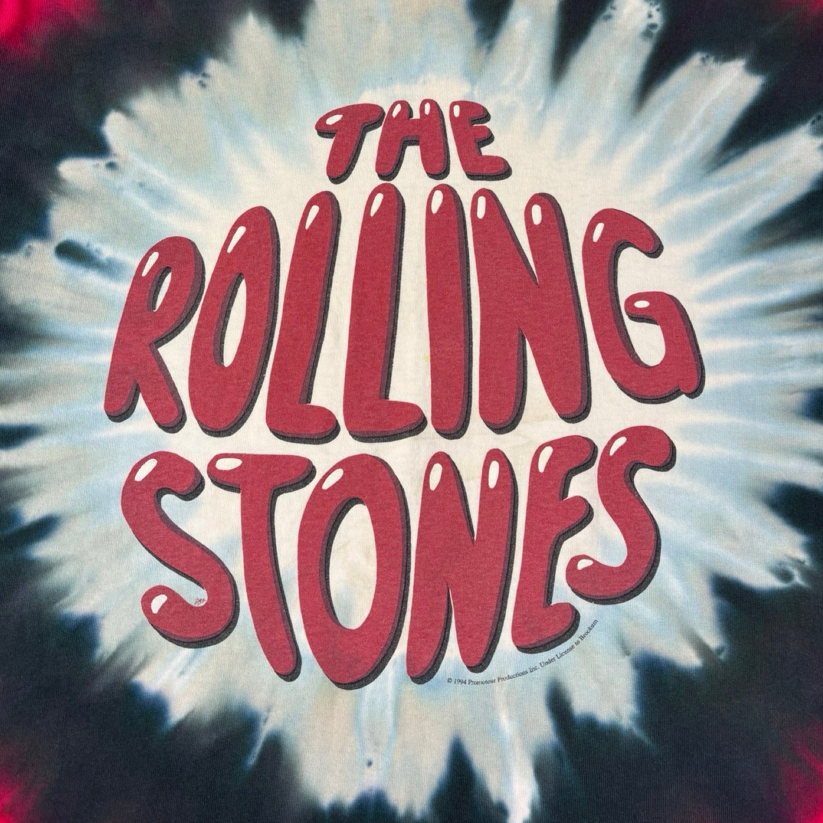 1994 Rolling Stones Voodoo Lounge Tour Tye Dye T-Shirt