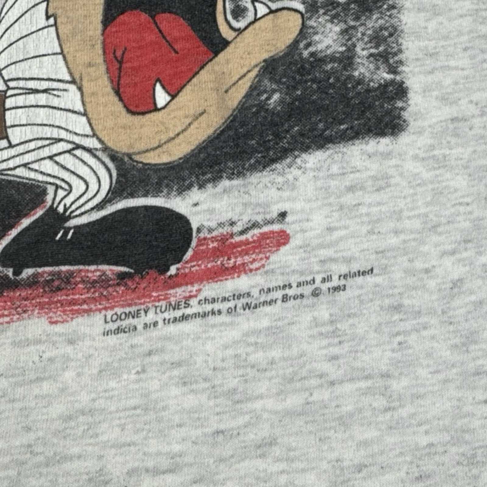 1993 Chicago White Sox Taz At Bat MLB T-Shirt