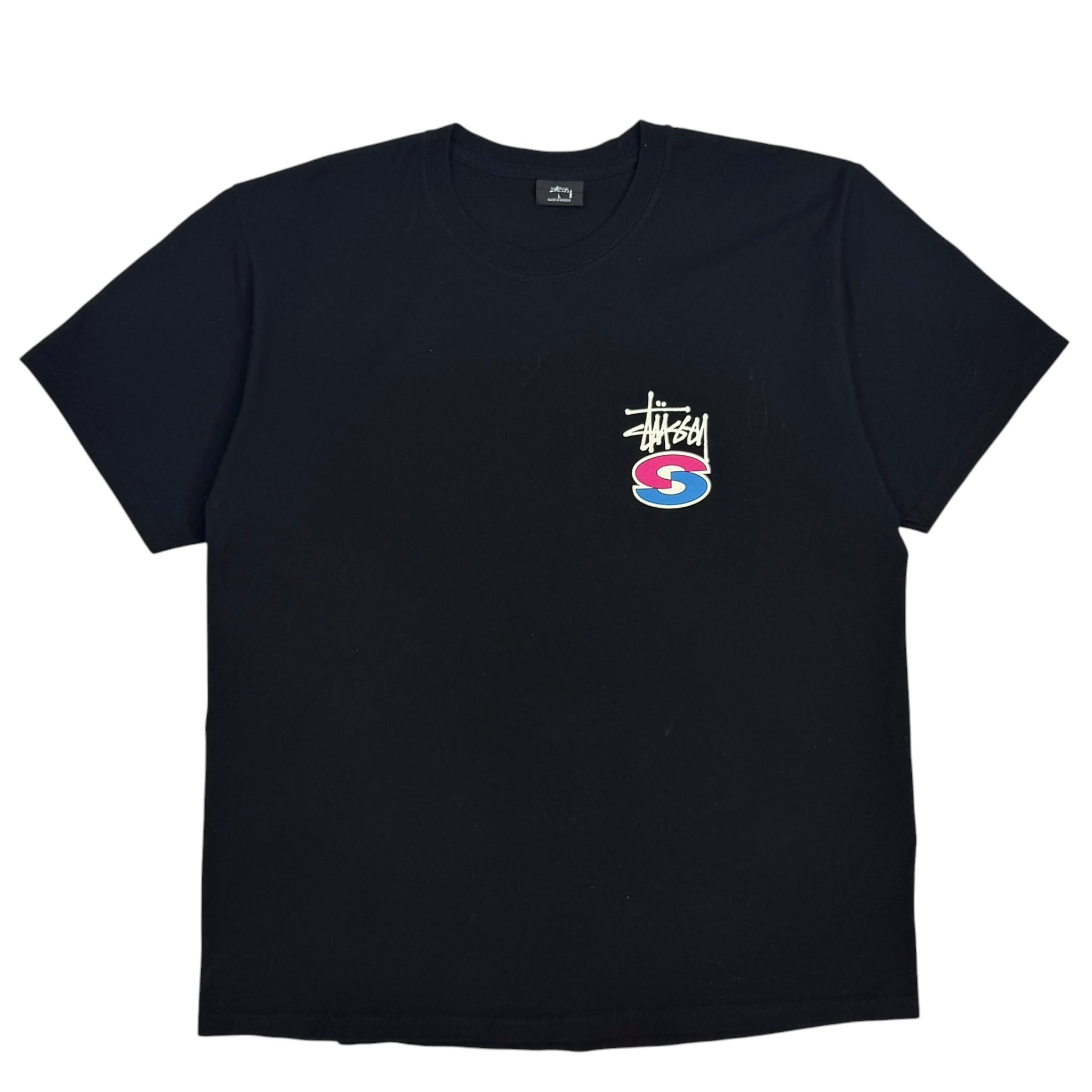 Stussy Super S Tee Black