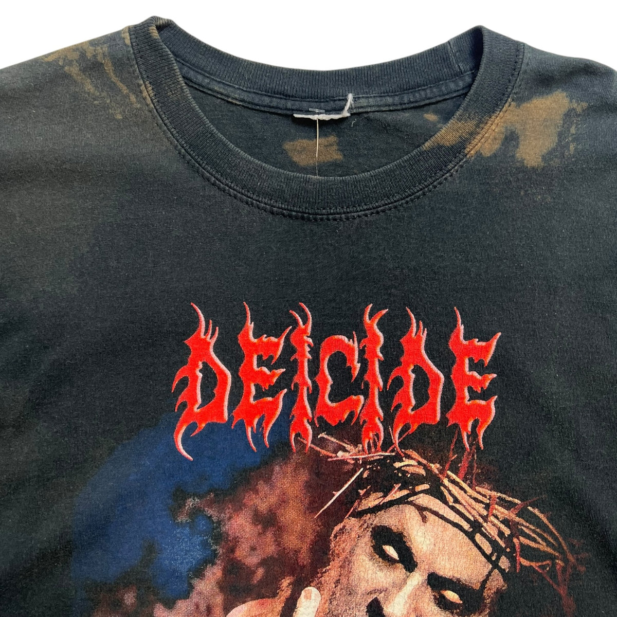 Vintage 1990’s Deicide “Once Upon The Cross” Long Sleeve T-Shirt Black