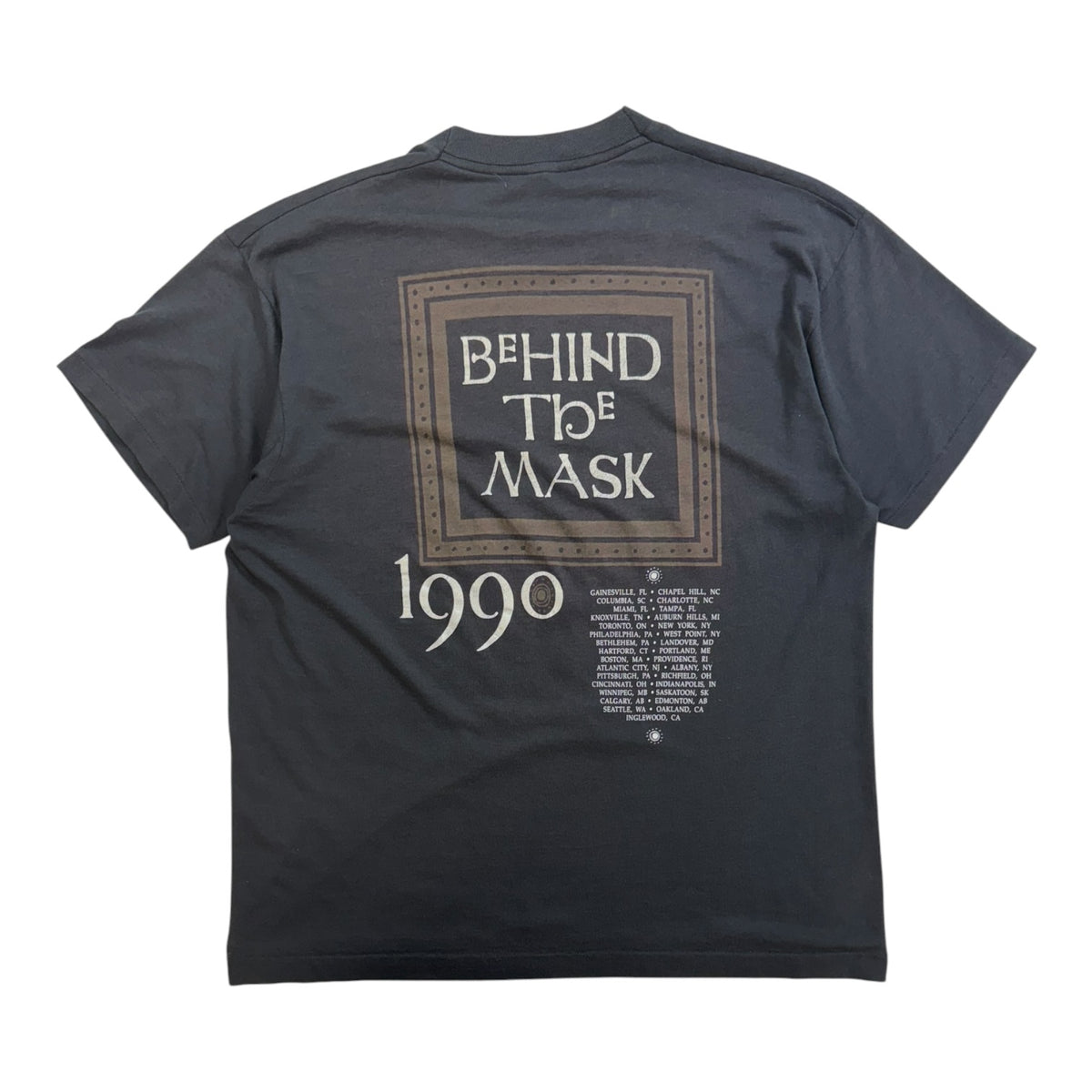 Vintage 1990 Fleetwood Mac “Behind The Mask” Tour T-Shirt Black