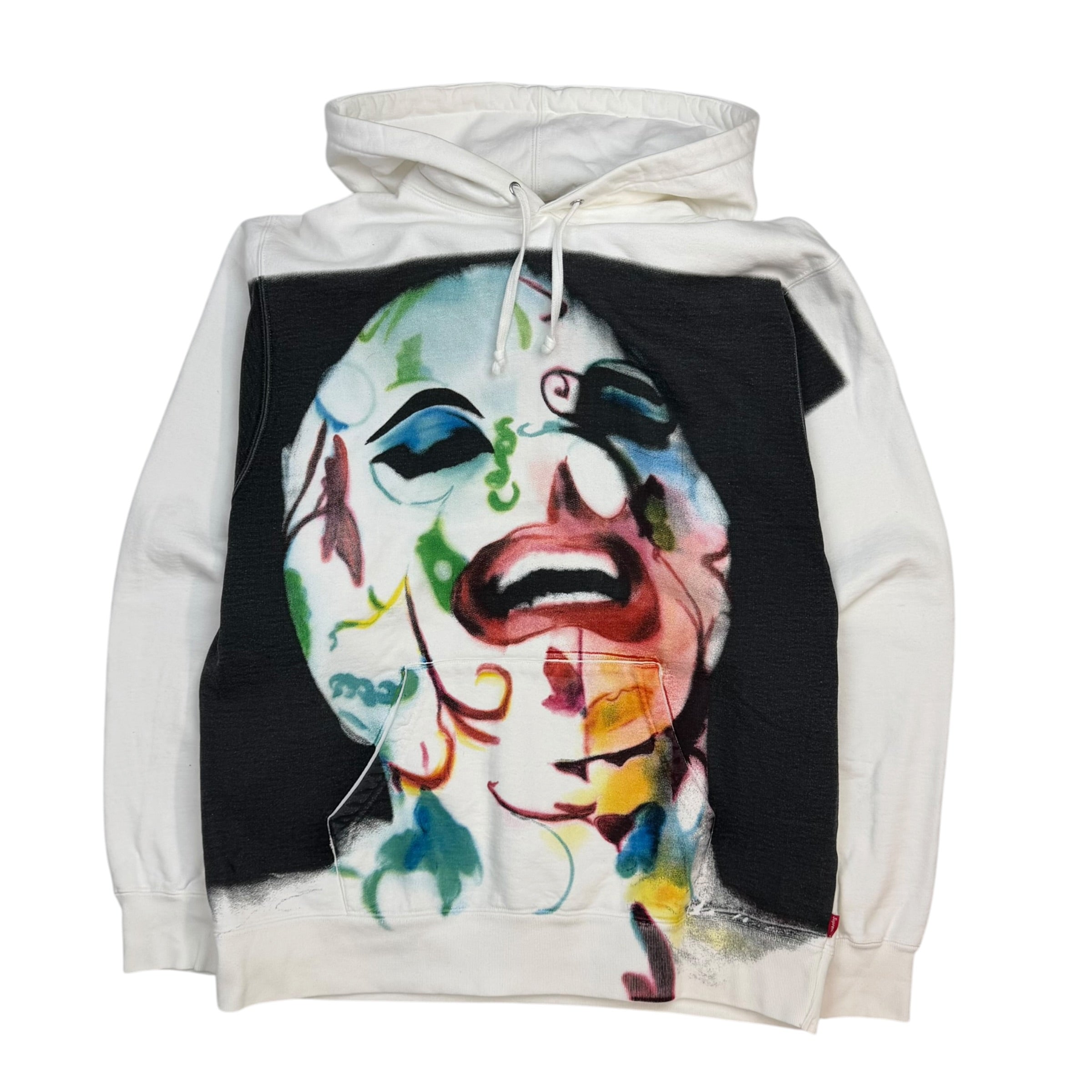 Supreme Leigh Bowery Airbrushed Hoodie White
