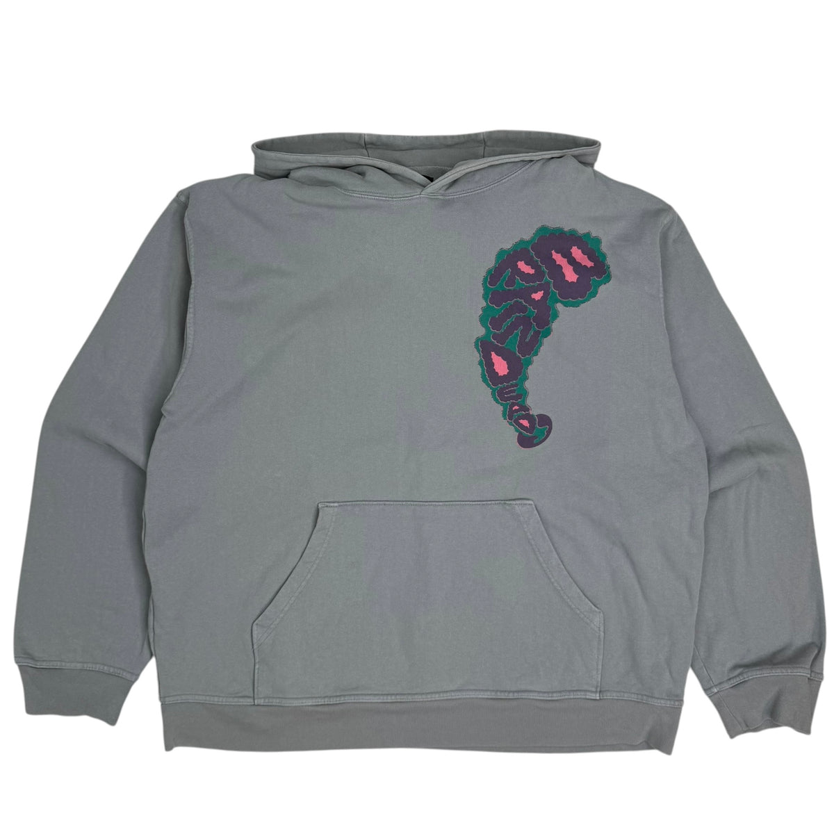Brain Dead Will Sweeney Wizard Hoodie Grey