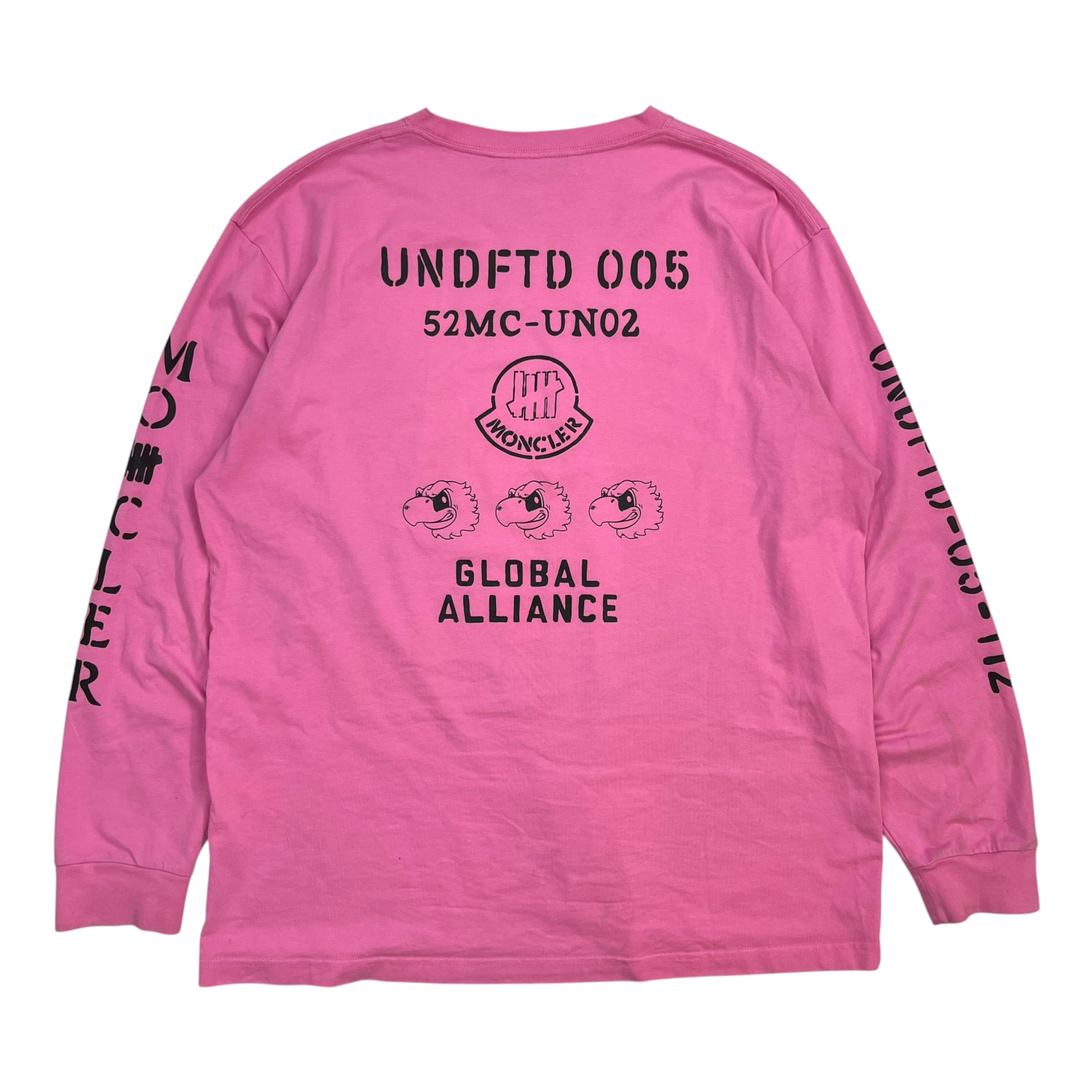 Moncler x Undefeated Genius 2 Longsleeve Pink