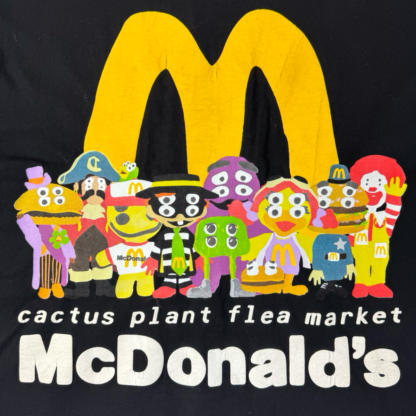 Cactus Plant Flea Market x Mcdonald’s Cactus Buddy And Friends T-Shirt