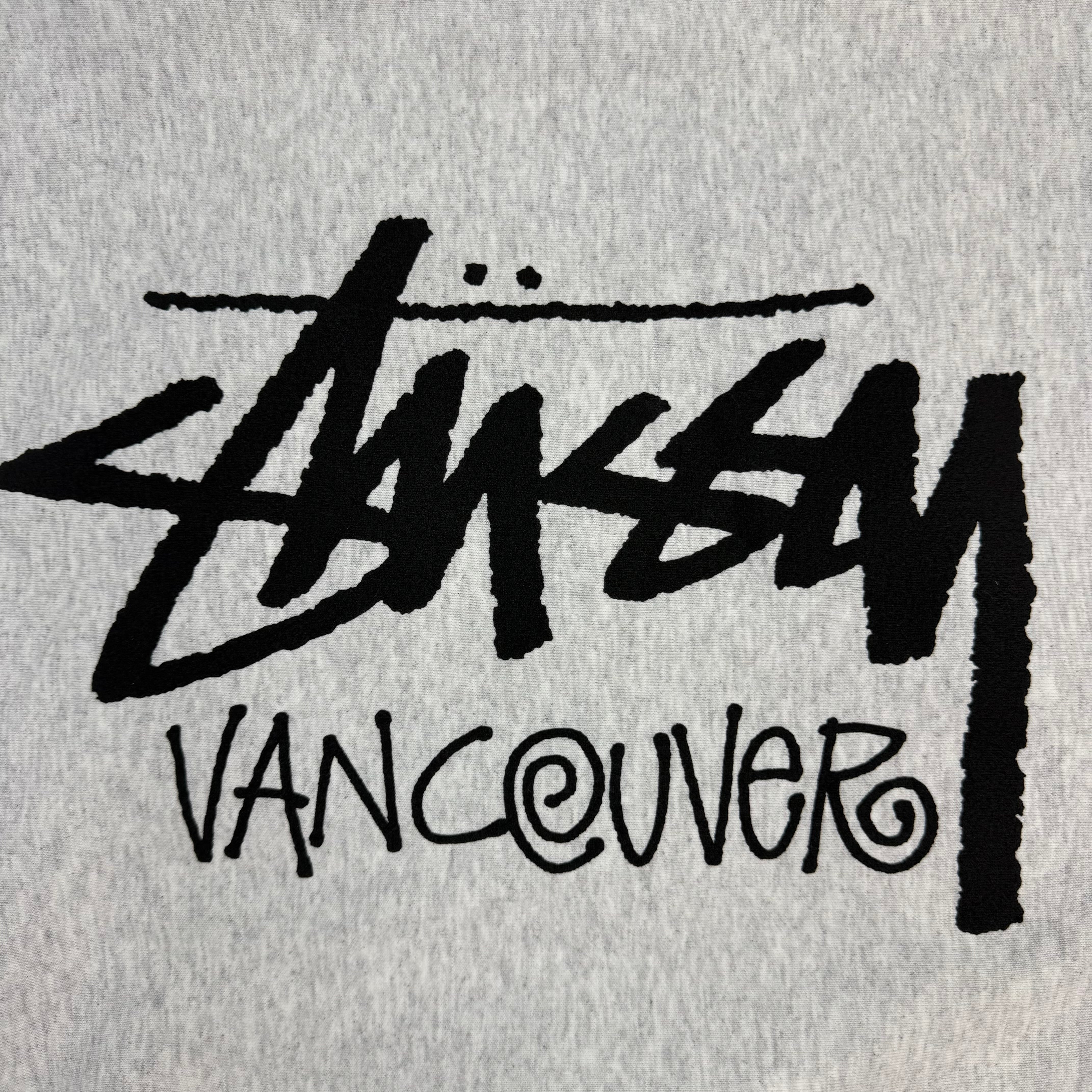 Stussy Vancouver Chapter Hoodie Heather Grey