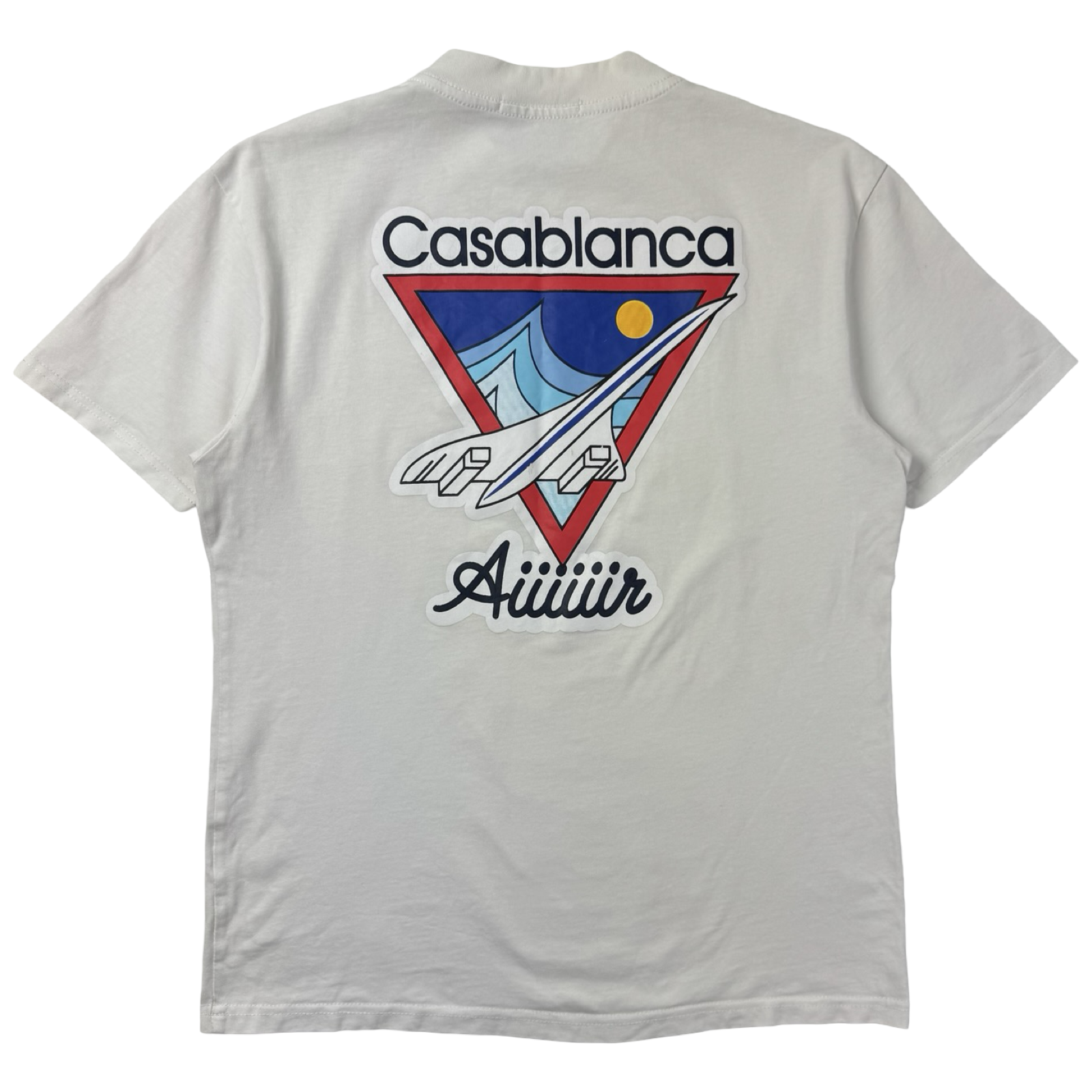 Casablanca Aiiiiir Print Organizer Cotton T-Shirt
