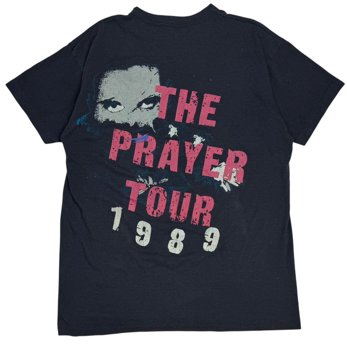 1989 The Cure The Prayer Tour Tee Faded Black