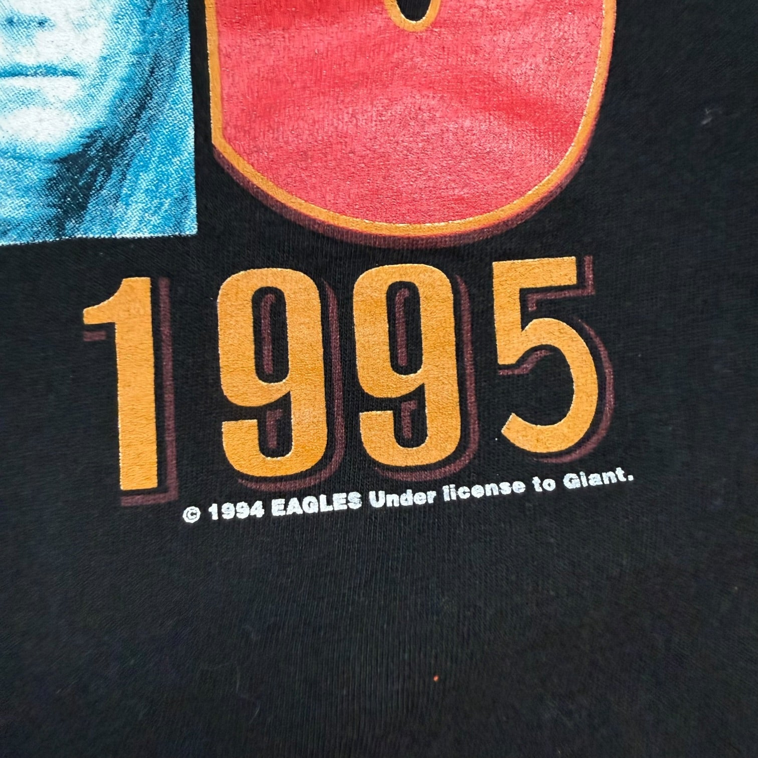 1995 Eagles Hell Freezes Over Tour Tee Black