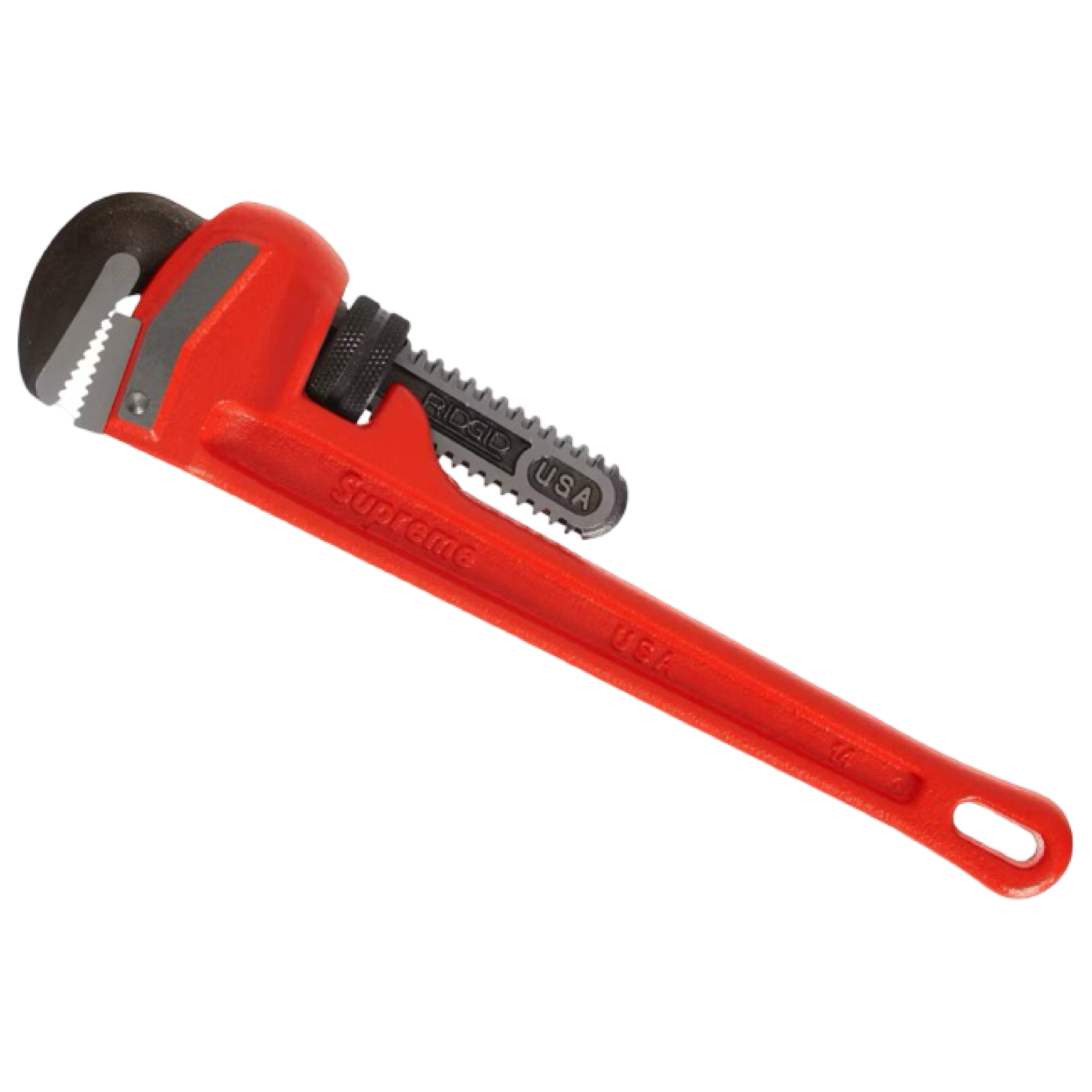 Supreme Ridgid Pipe Wrench Red