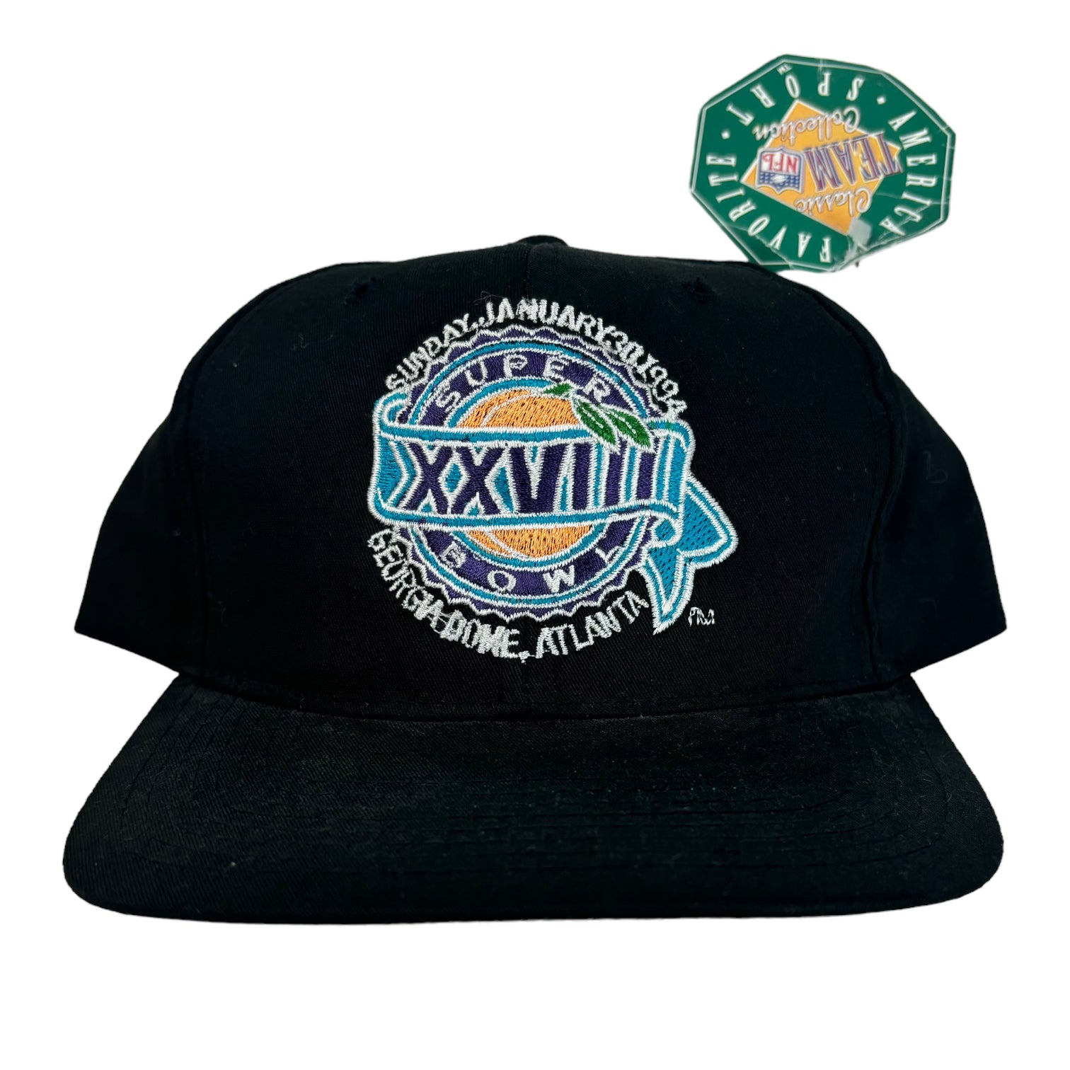 1994 Super Bowl Snapback Black