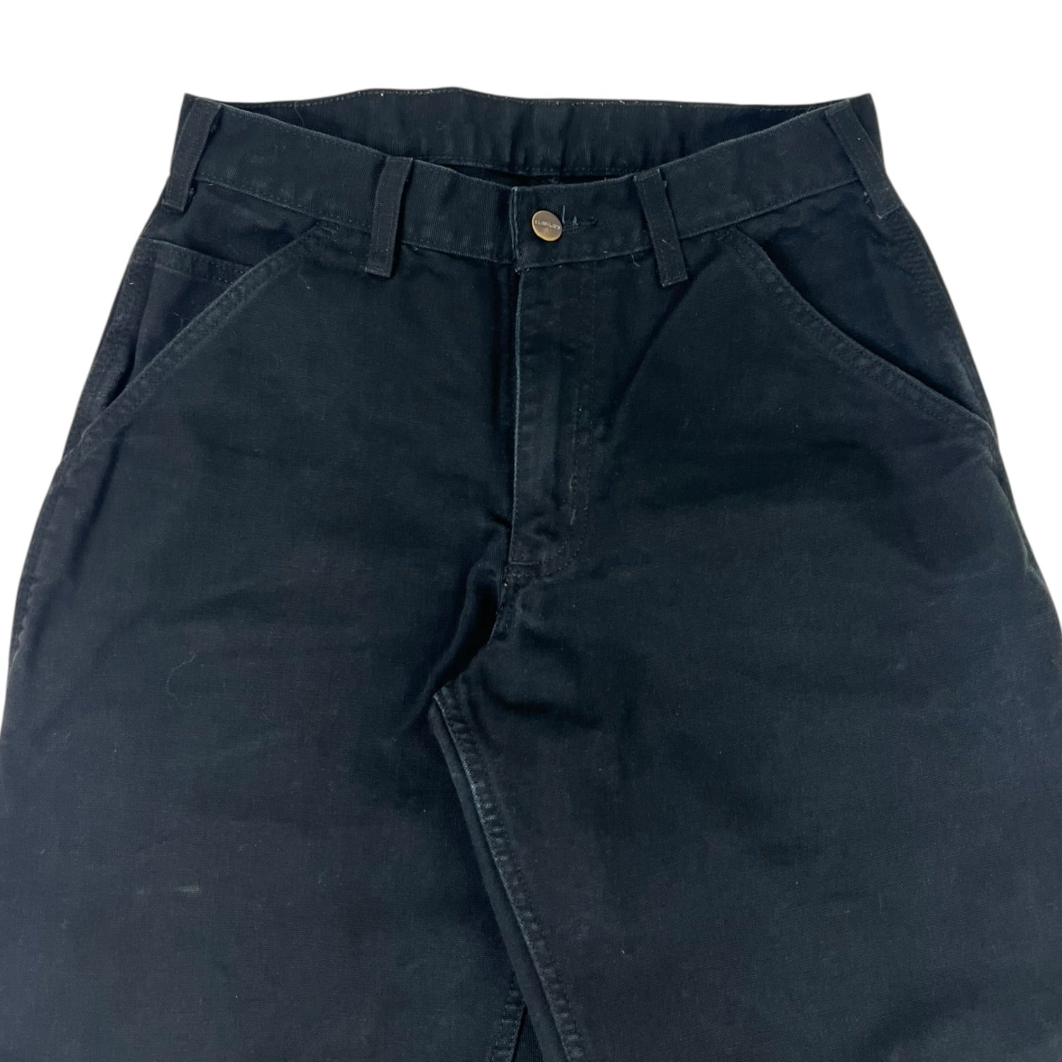 Vintage Carhartt Original Dungaree Fit Carpenter Work Pants Black