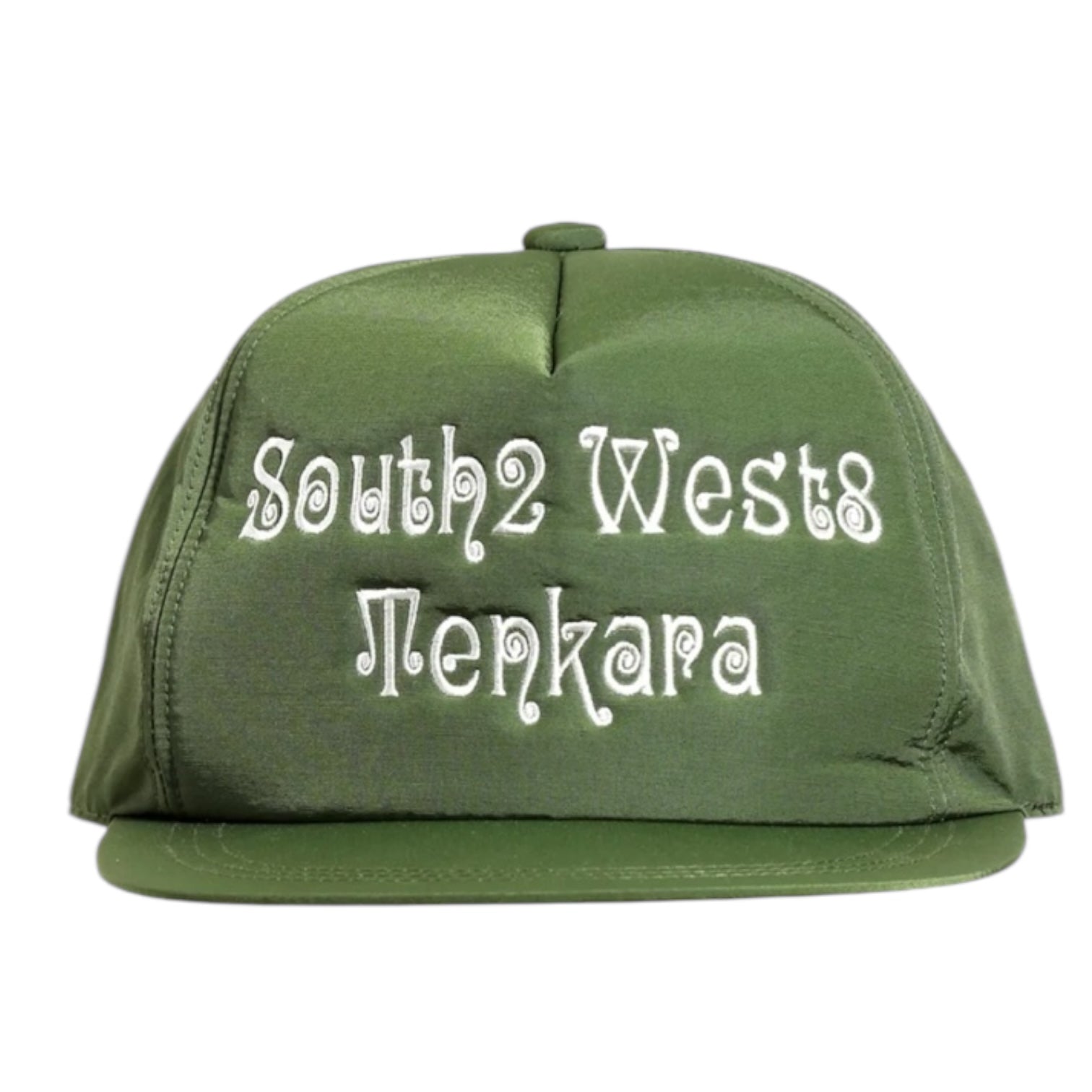 South2 West8 Tenkara Corduroy Trucker Hat Green