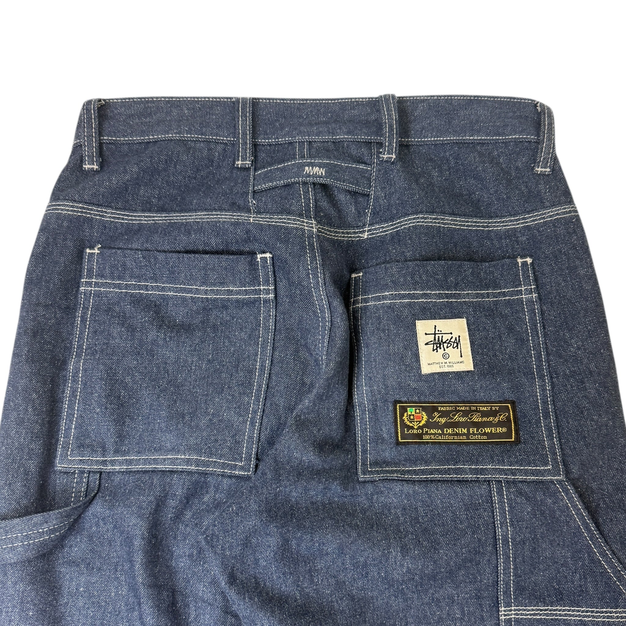 Stussy X Matthew Williams X Loro Piana Double Knee Denim