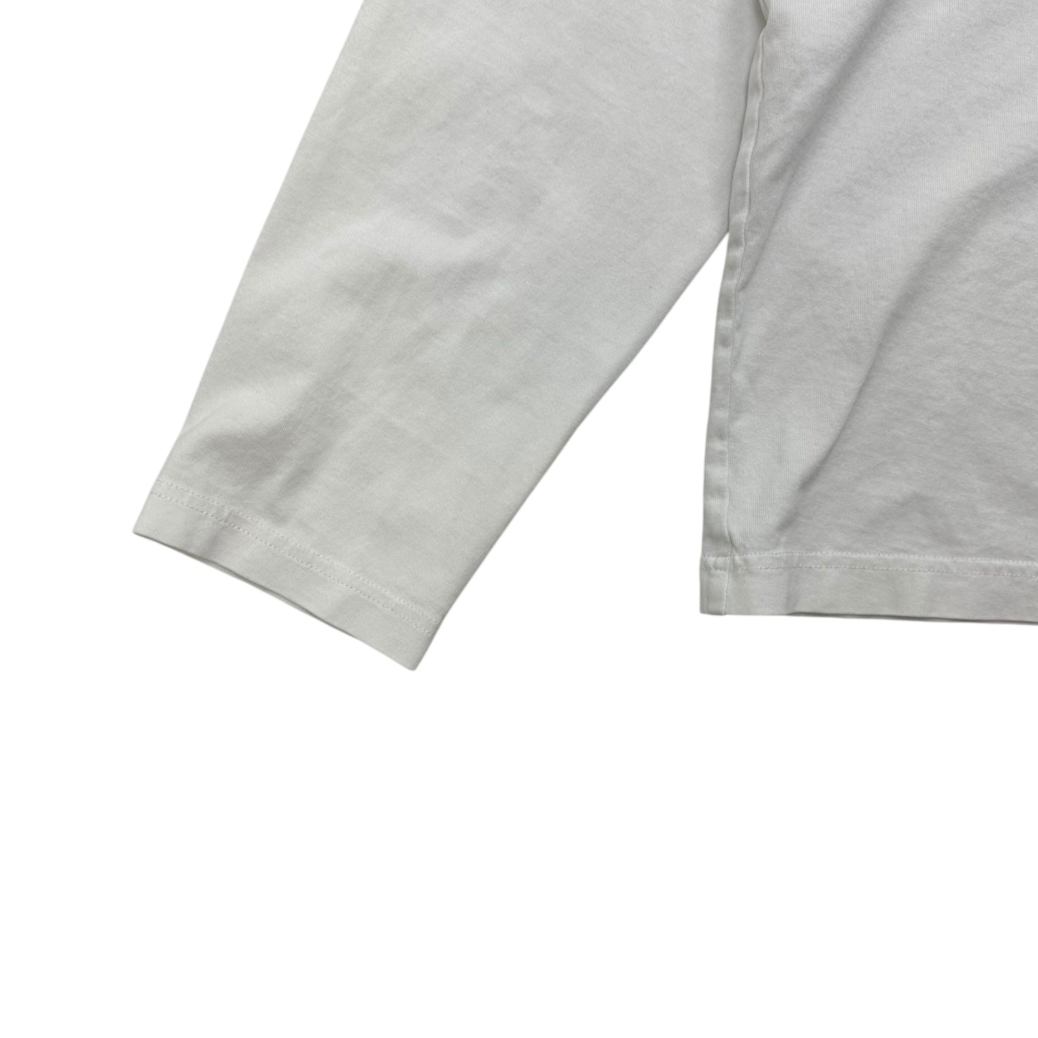 Acne Studios Nash Face L/S Tee White