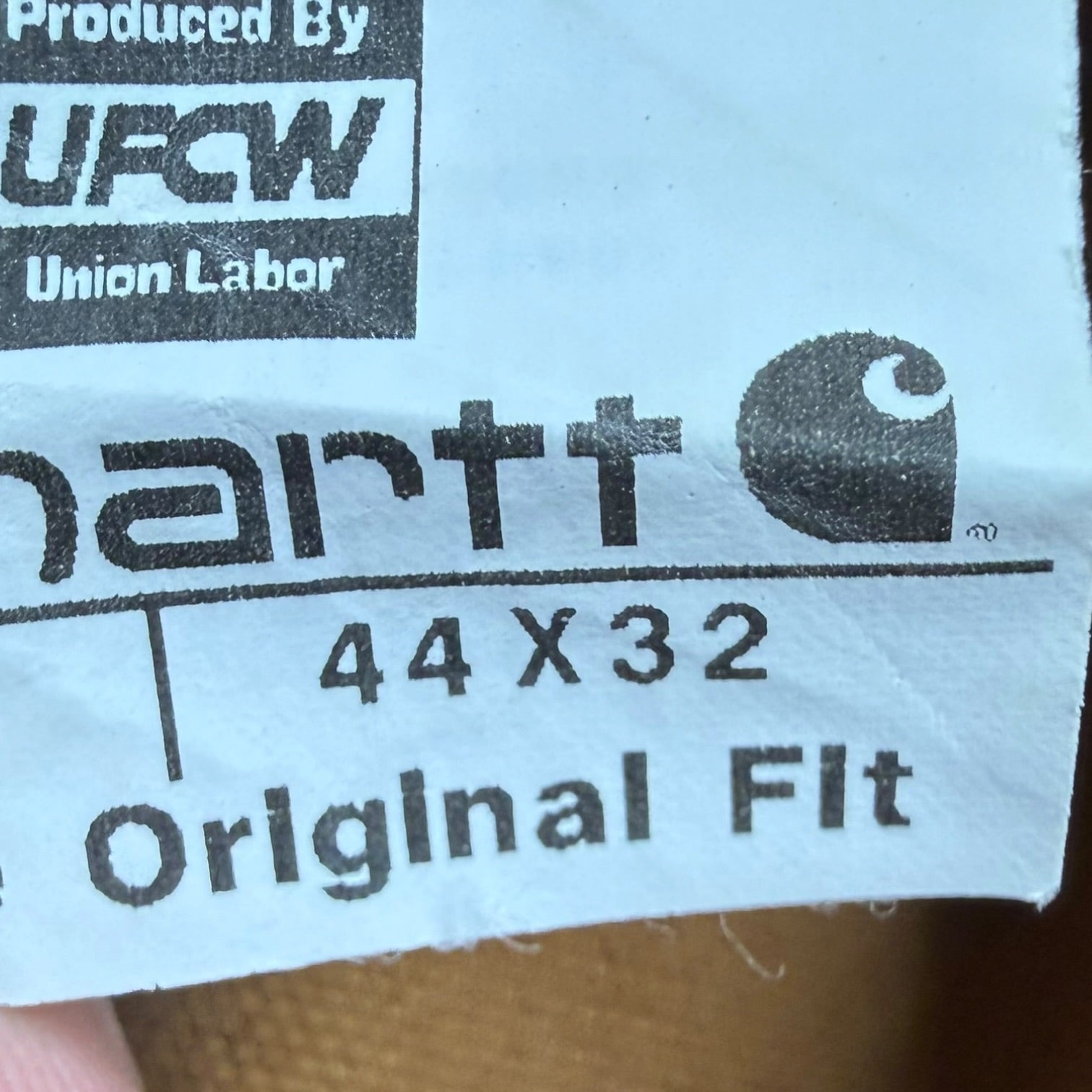 Vintage Carhartt Double Knee Pants Tan