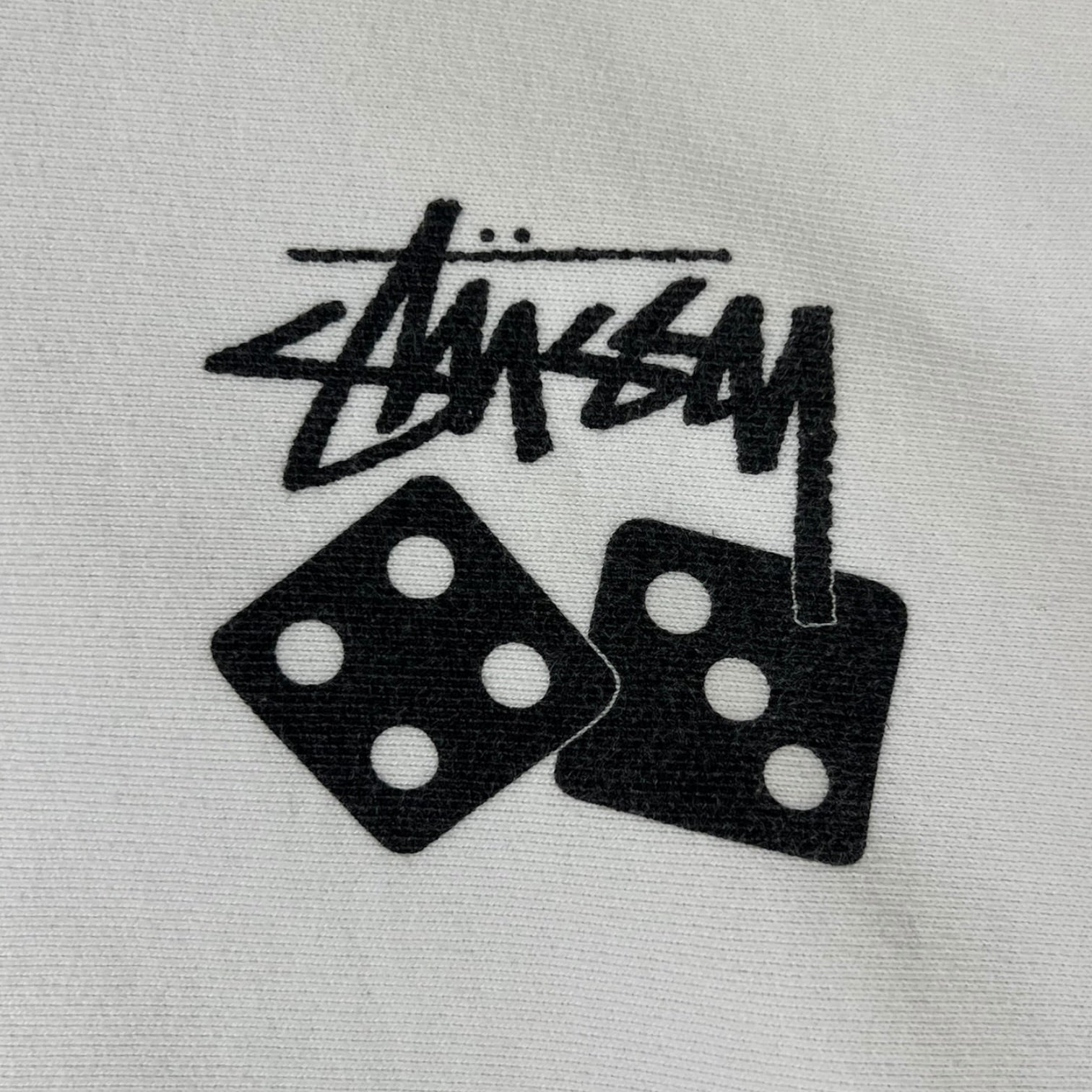 Stussy Dice Pigment Dyed Hoodie Natural