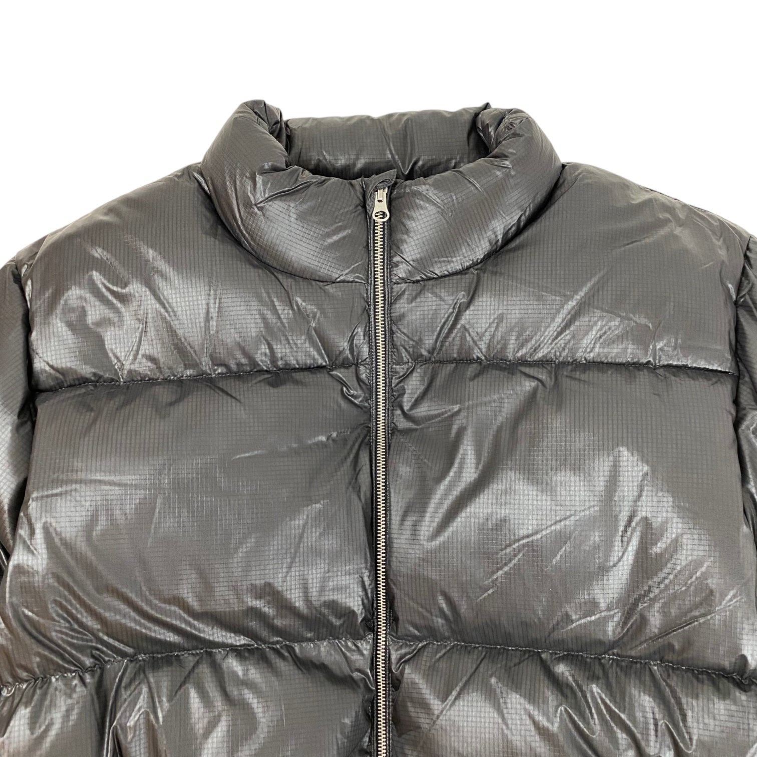 Stüssy Parachute Ripstop Down Puffer Jacket Charcoal