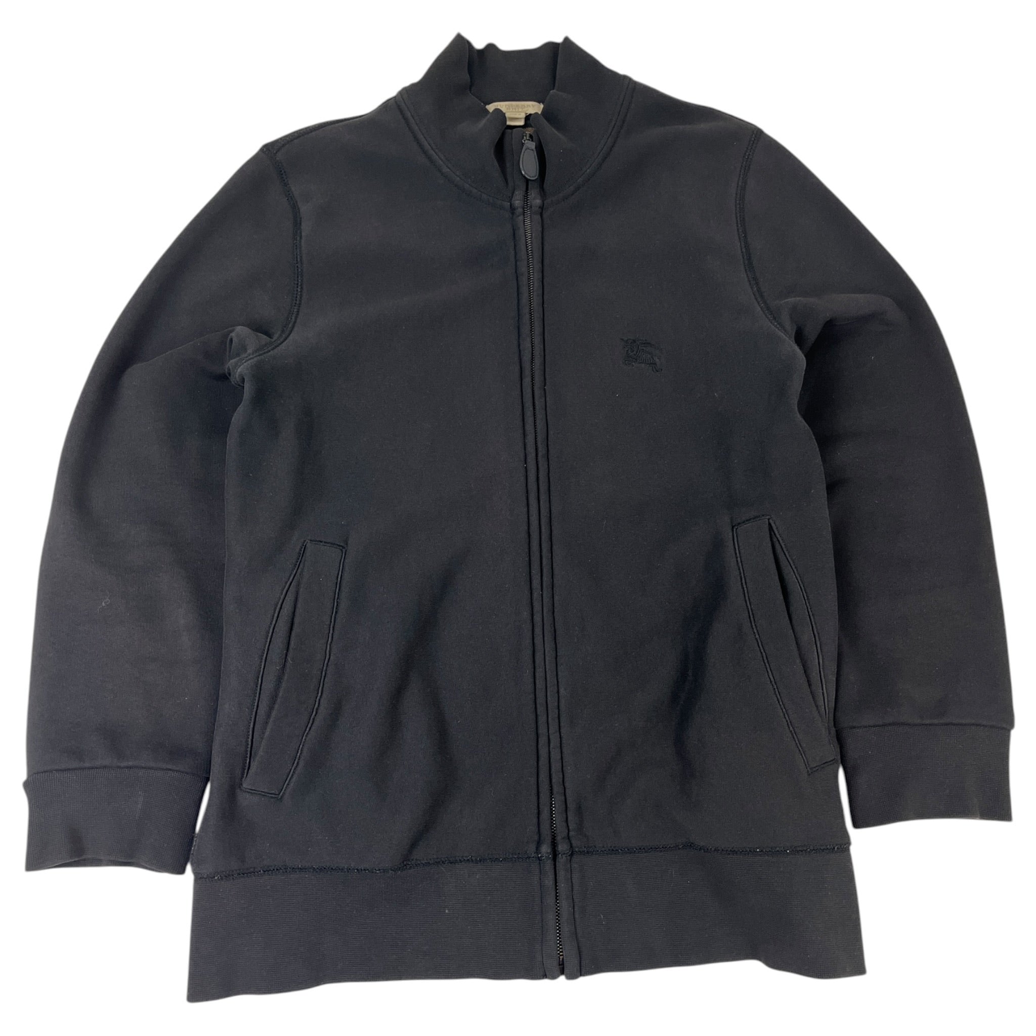 Burberry Brit Full-Zip Mock Neck Sweatshirt