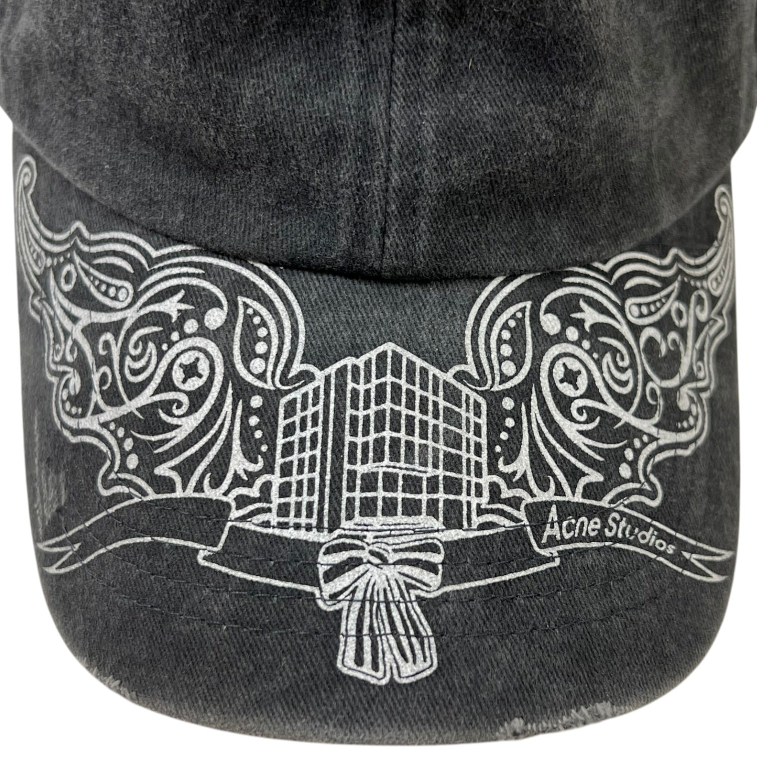 Acne Studios Carliy Logowings Hat Black