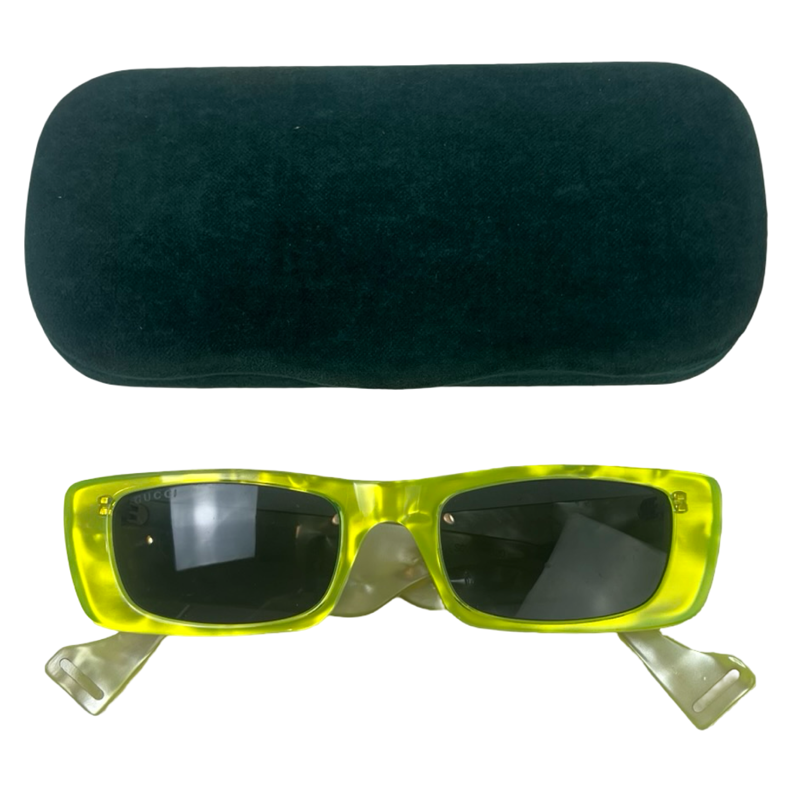 Gucci GG0516S Sunglasses Fluorescent Yellow