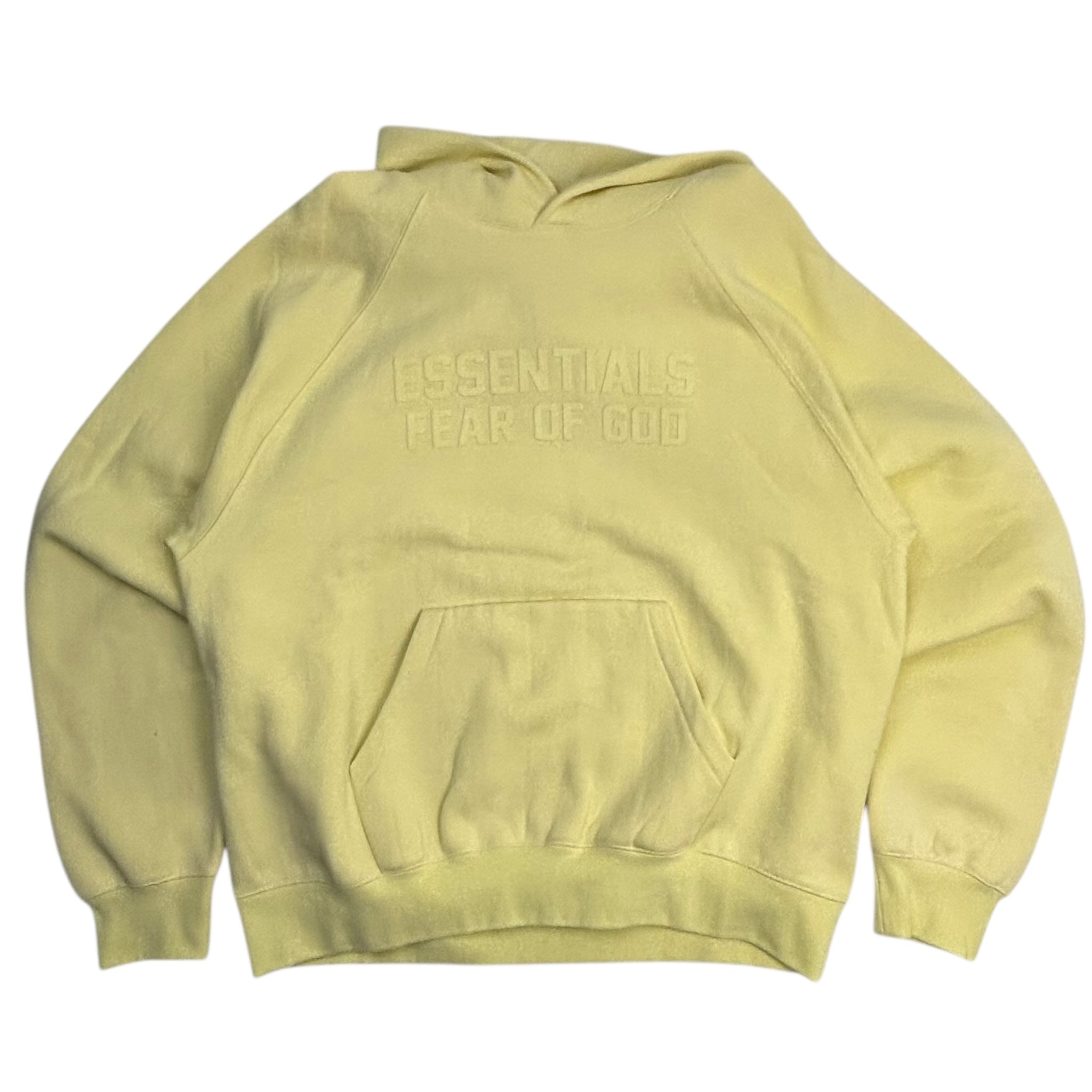 Fear Of God Essentials Hoodie Canary