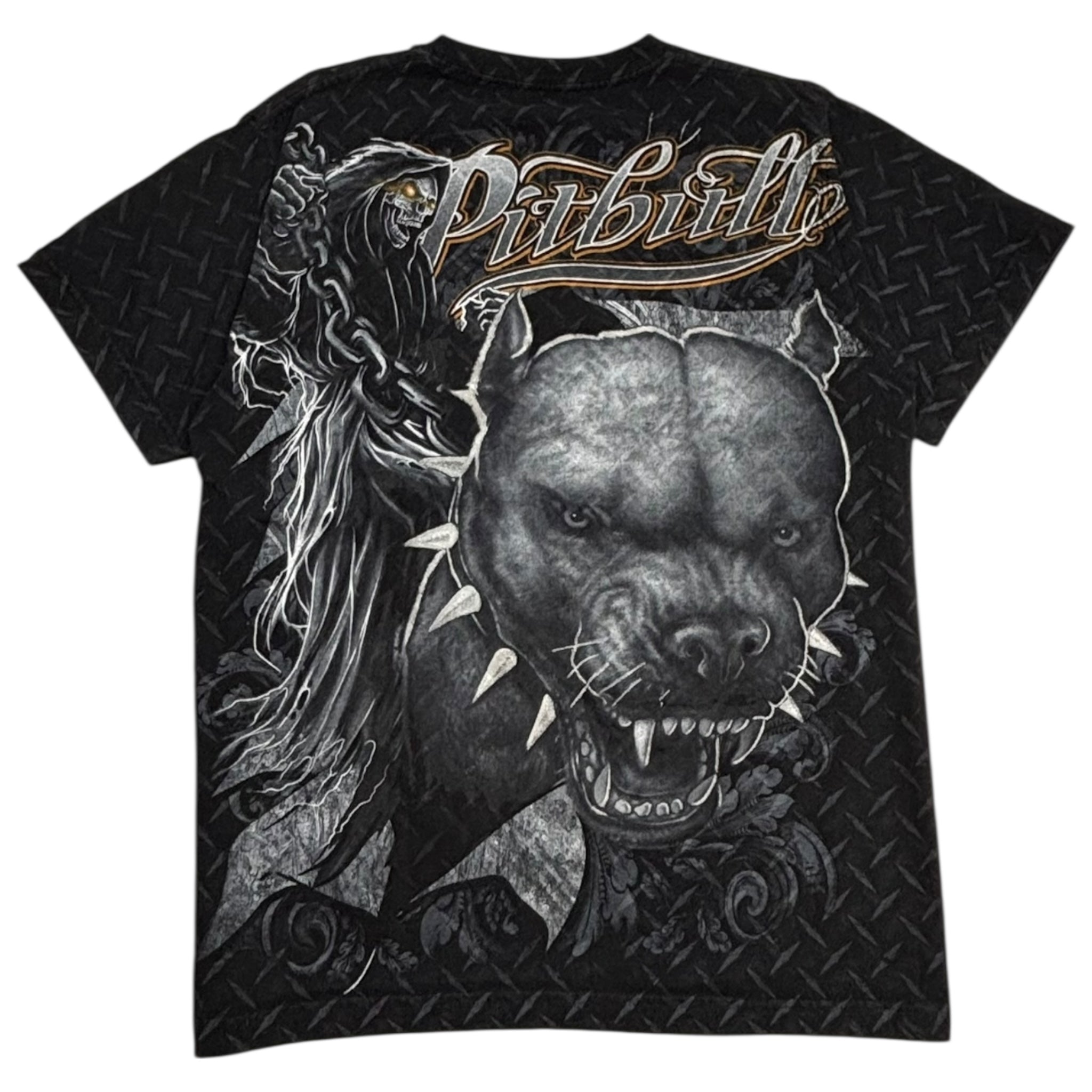 Vintage Y2K Sparkle Pitbull Tee