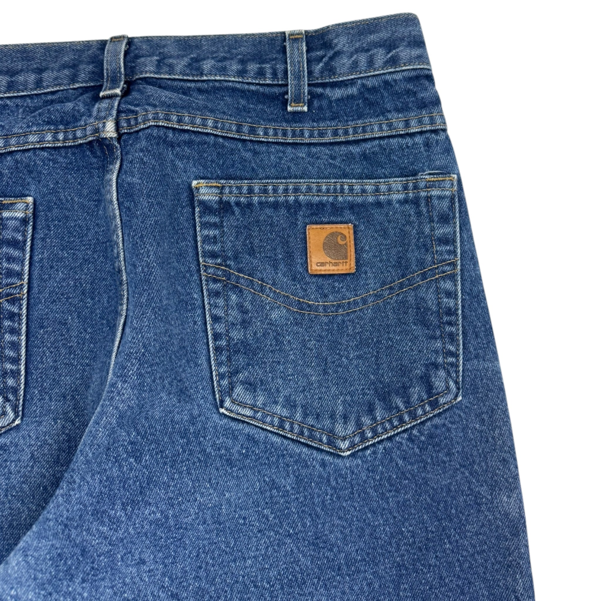 Carhartt Blue Wash Denim Bottoms