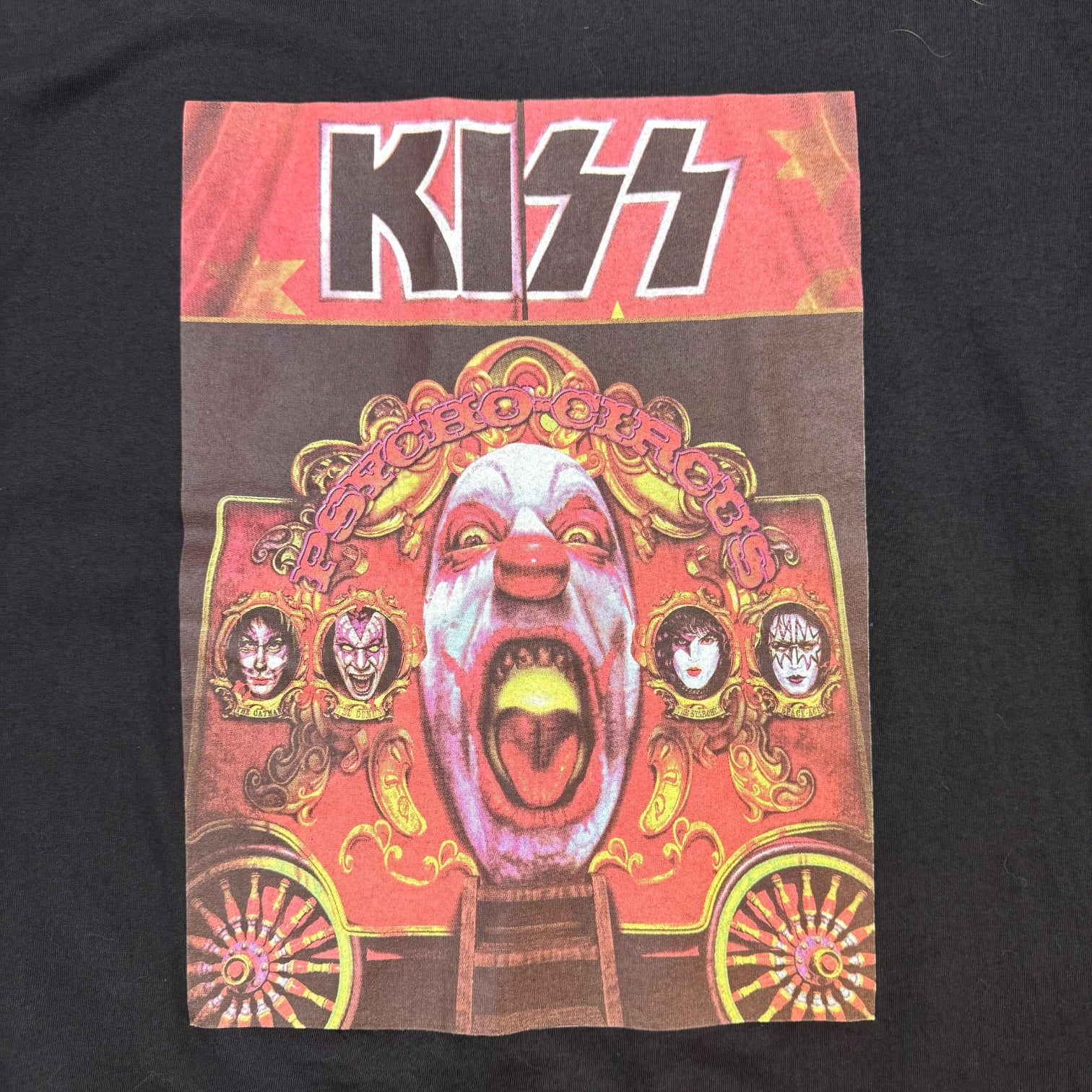 1998 Kiss Psycho Circus Tee Black