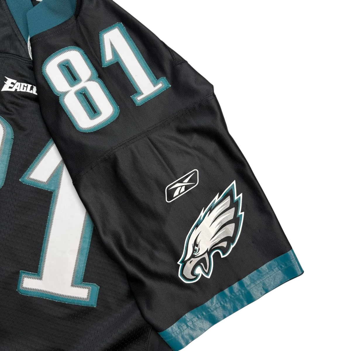 Vintage Reebok Philadelphia Eagles Terrell Owens Home Jersey Black