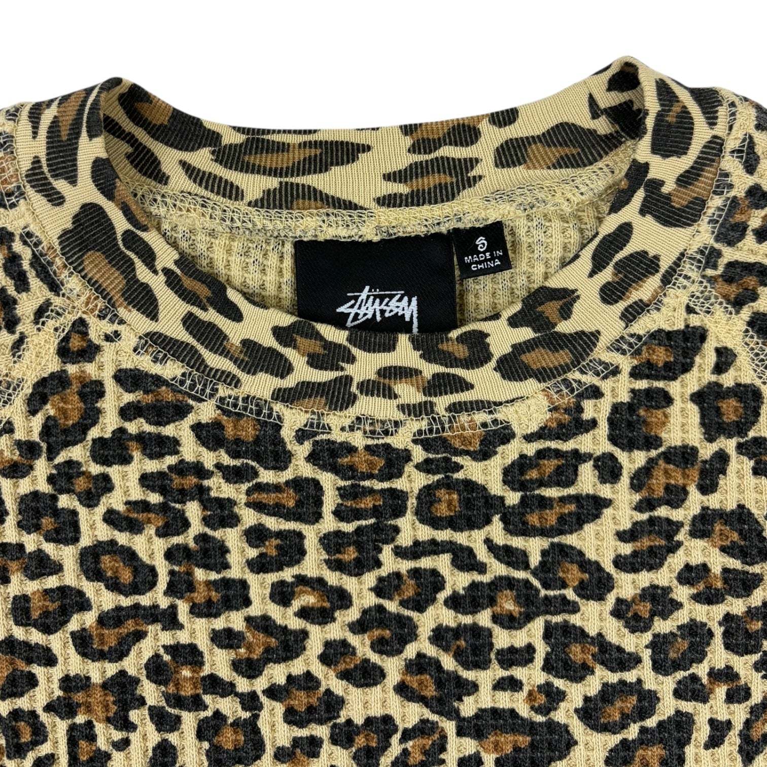 Stussy Basic Thermal Leopard