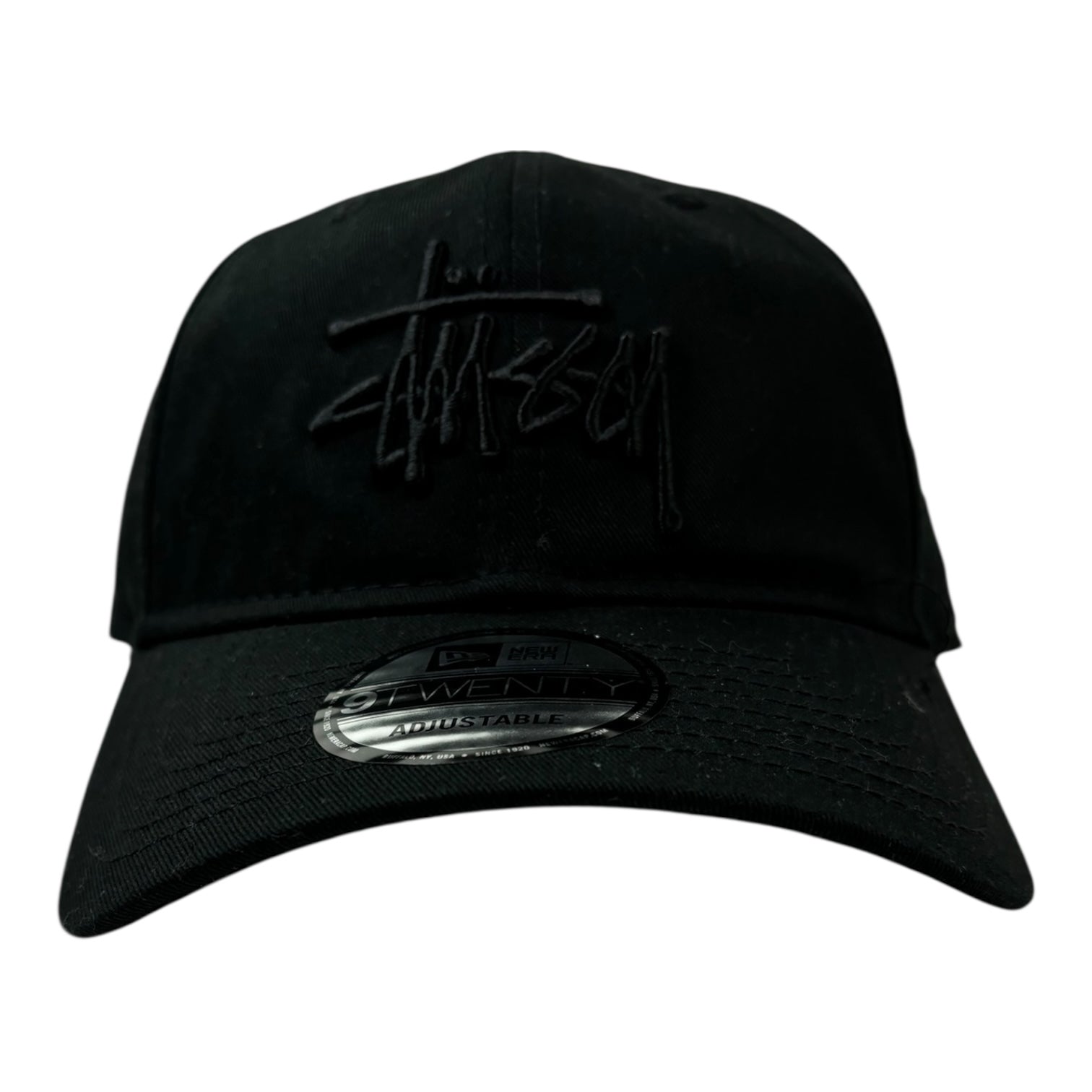 Stussy NewEra Basic StrapBack Hat Shadow