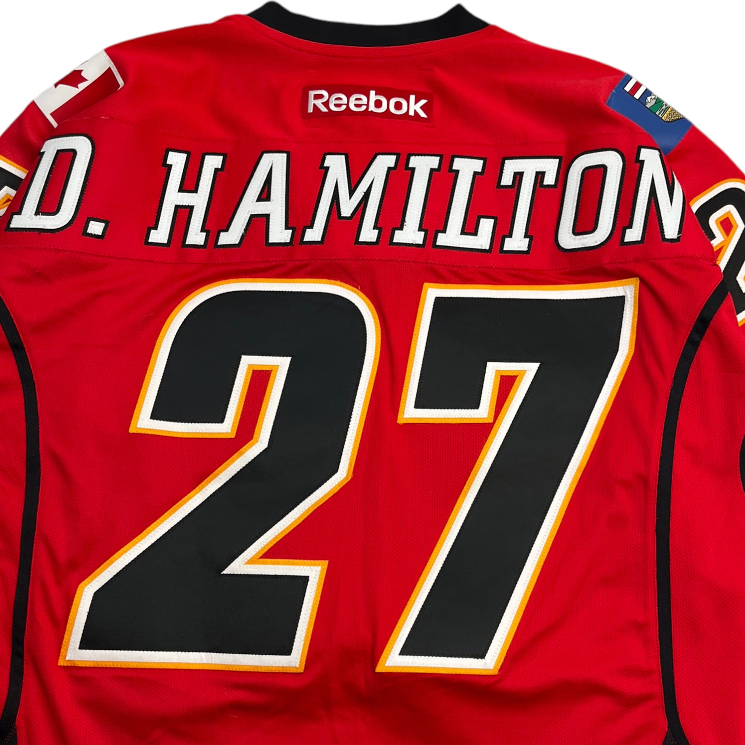 Reebok Calgary Flames Dougie Hamilton Jersey