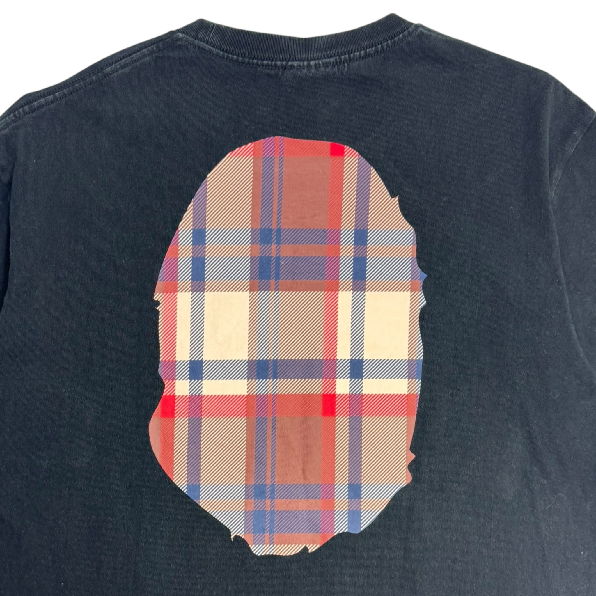 BAPE Check Big Ape Head T-Shirt