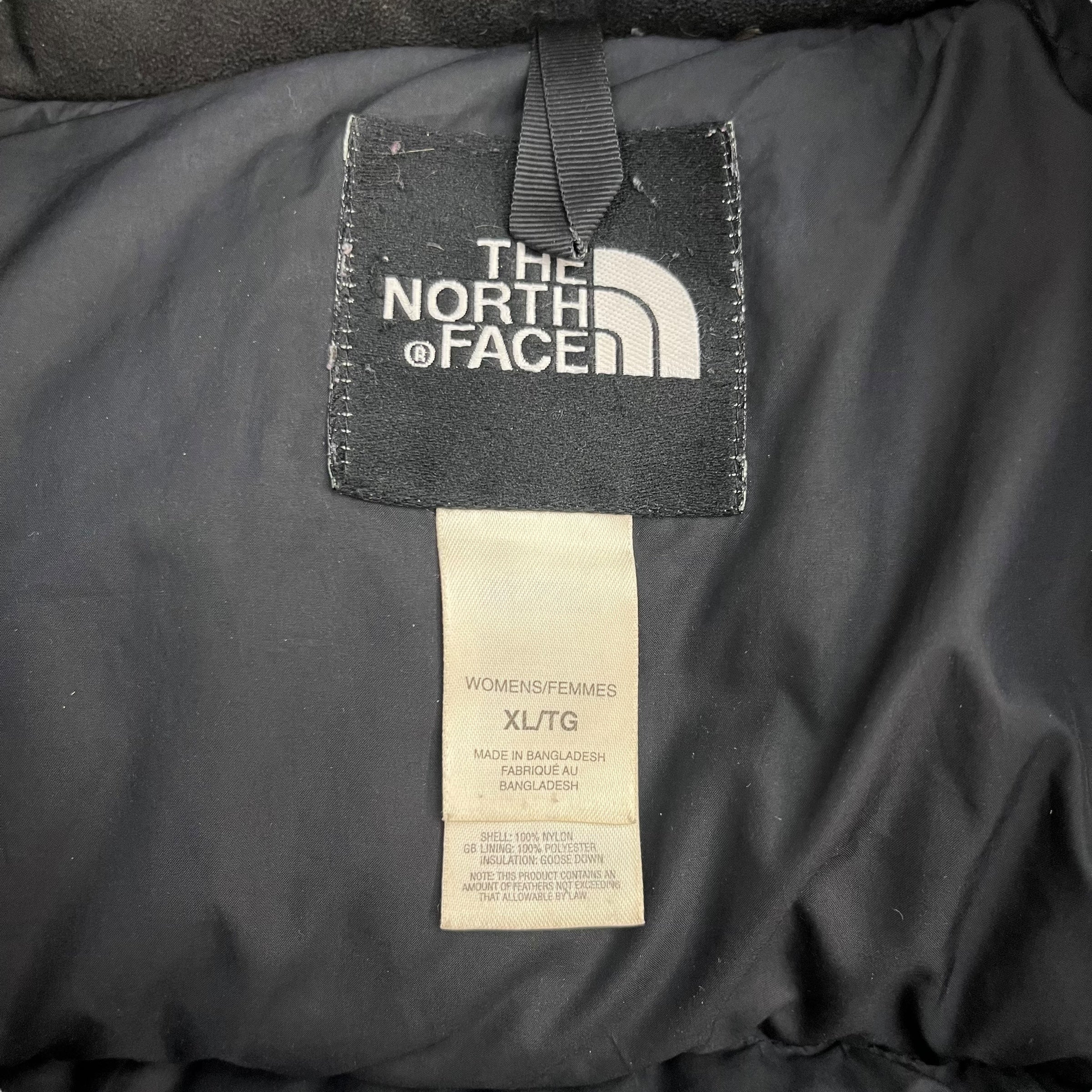 Vintage Women's The North Face 700 Fill Nuptse Jacket Black