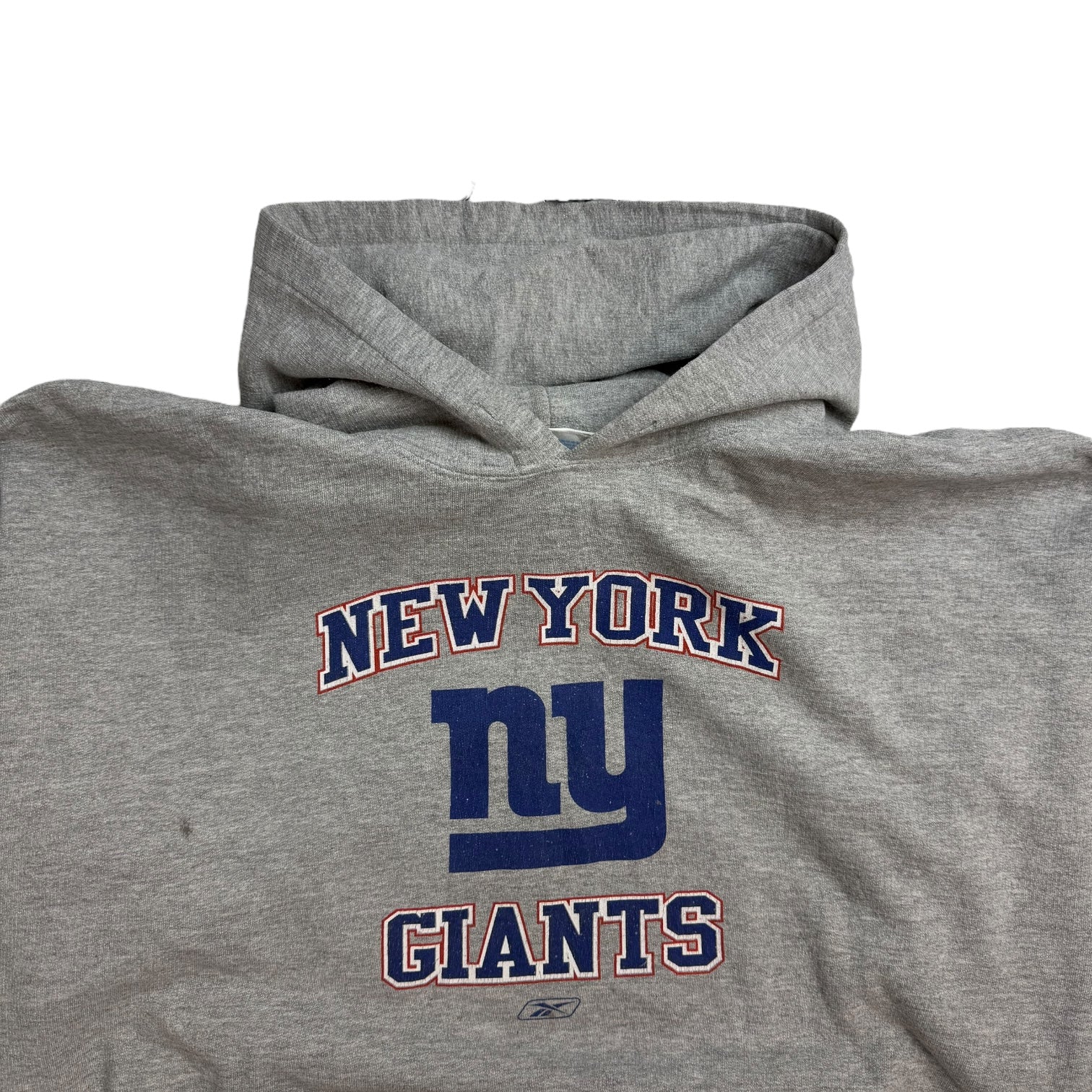 Vintage Reebok New York Giants Hoodie Grey