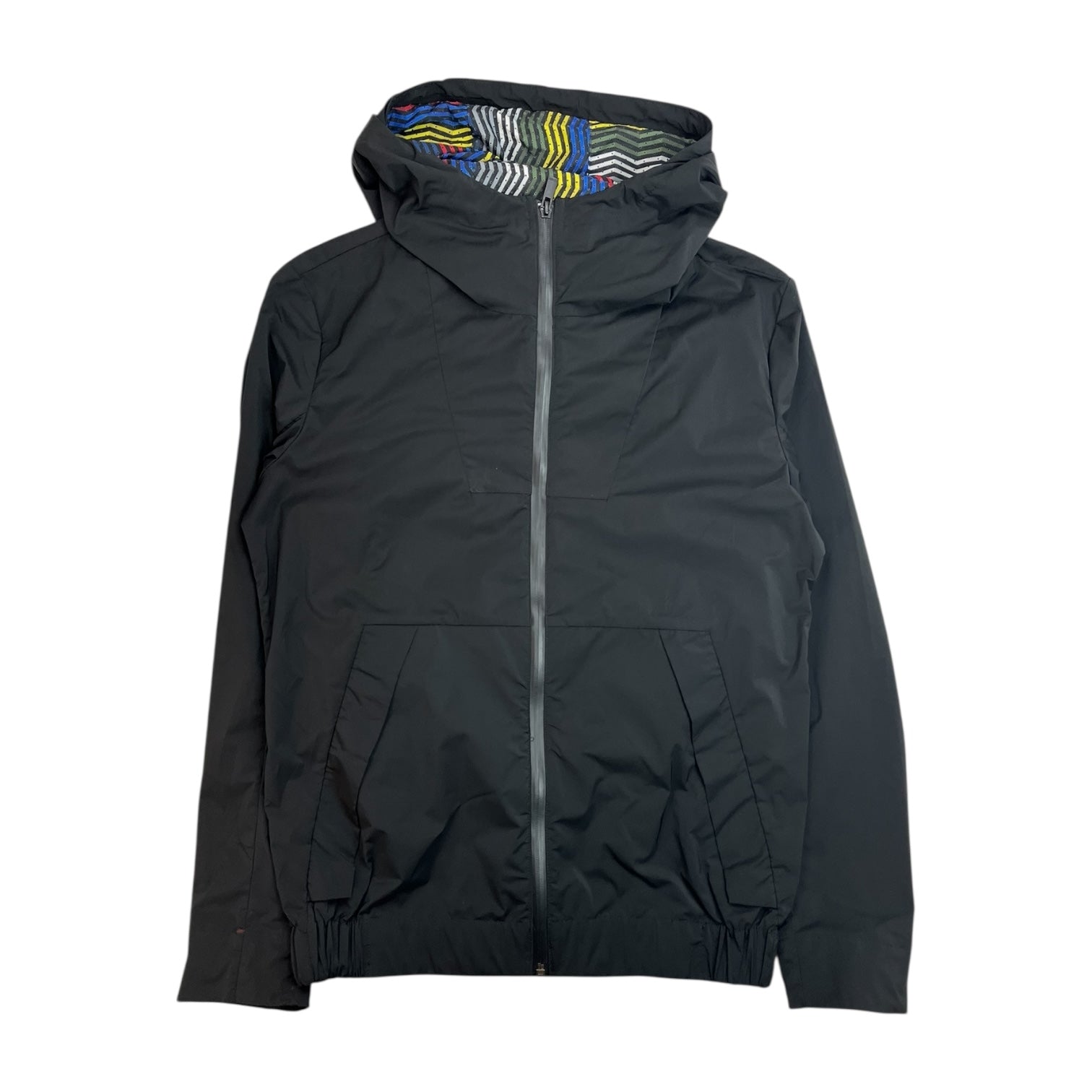 Fendi Hooded Packable Windbreaker Black