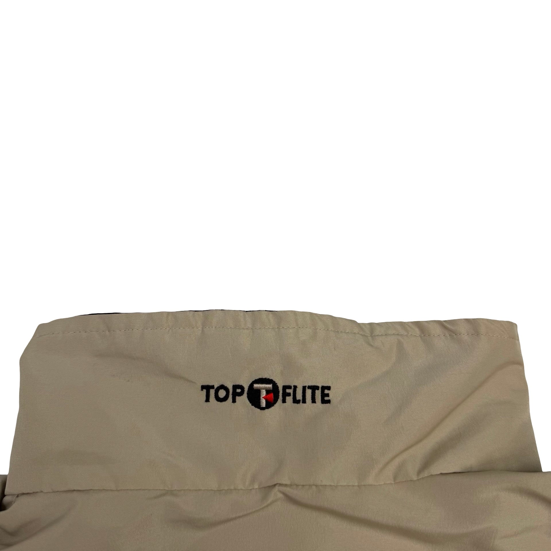 Vintage Top Flite Golf Windbreaker Tan