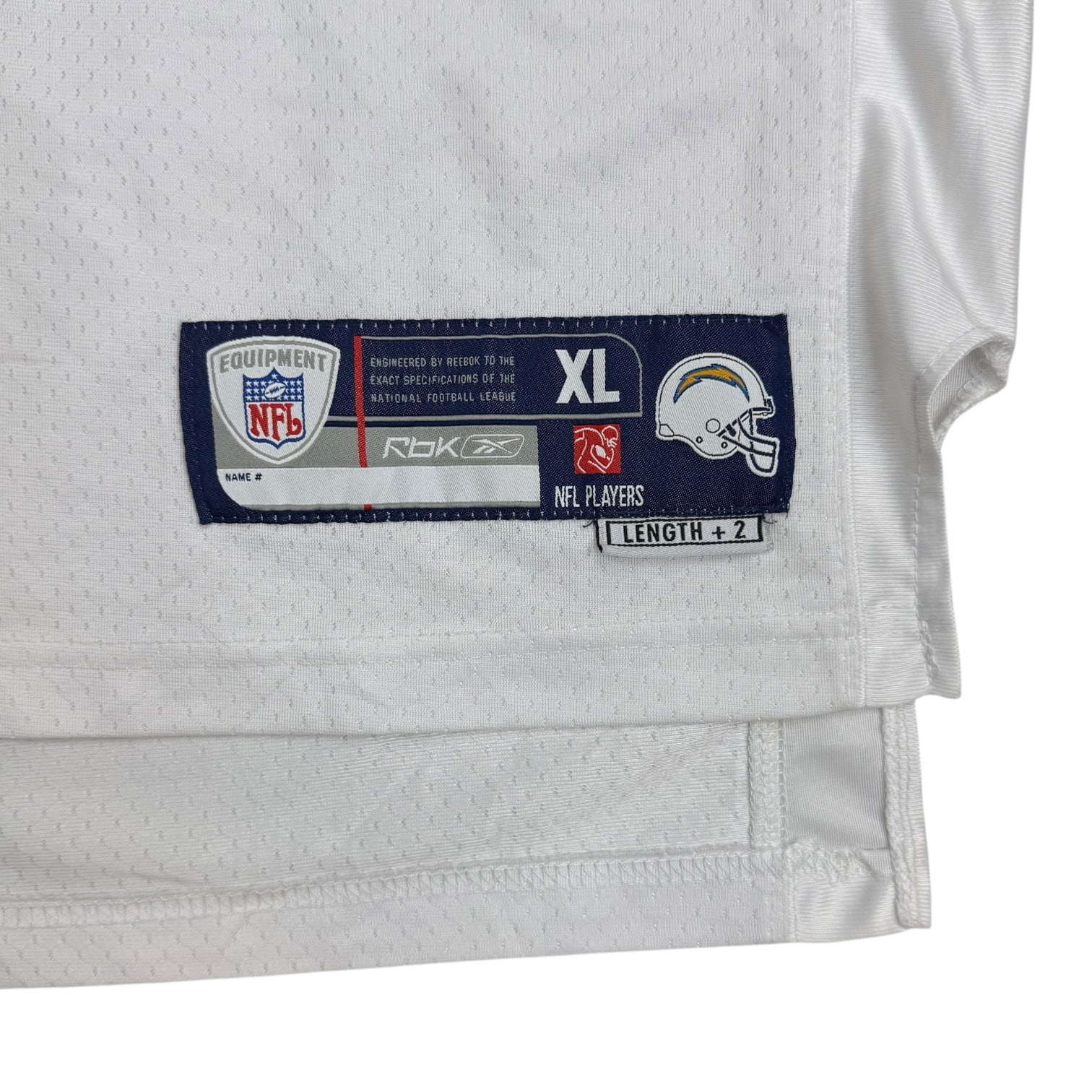 Vintage Reebok Los Angeles Chargers Shawne Merriman Away Jersey White