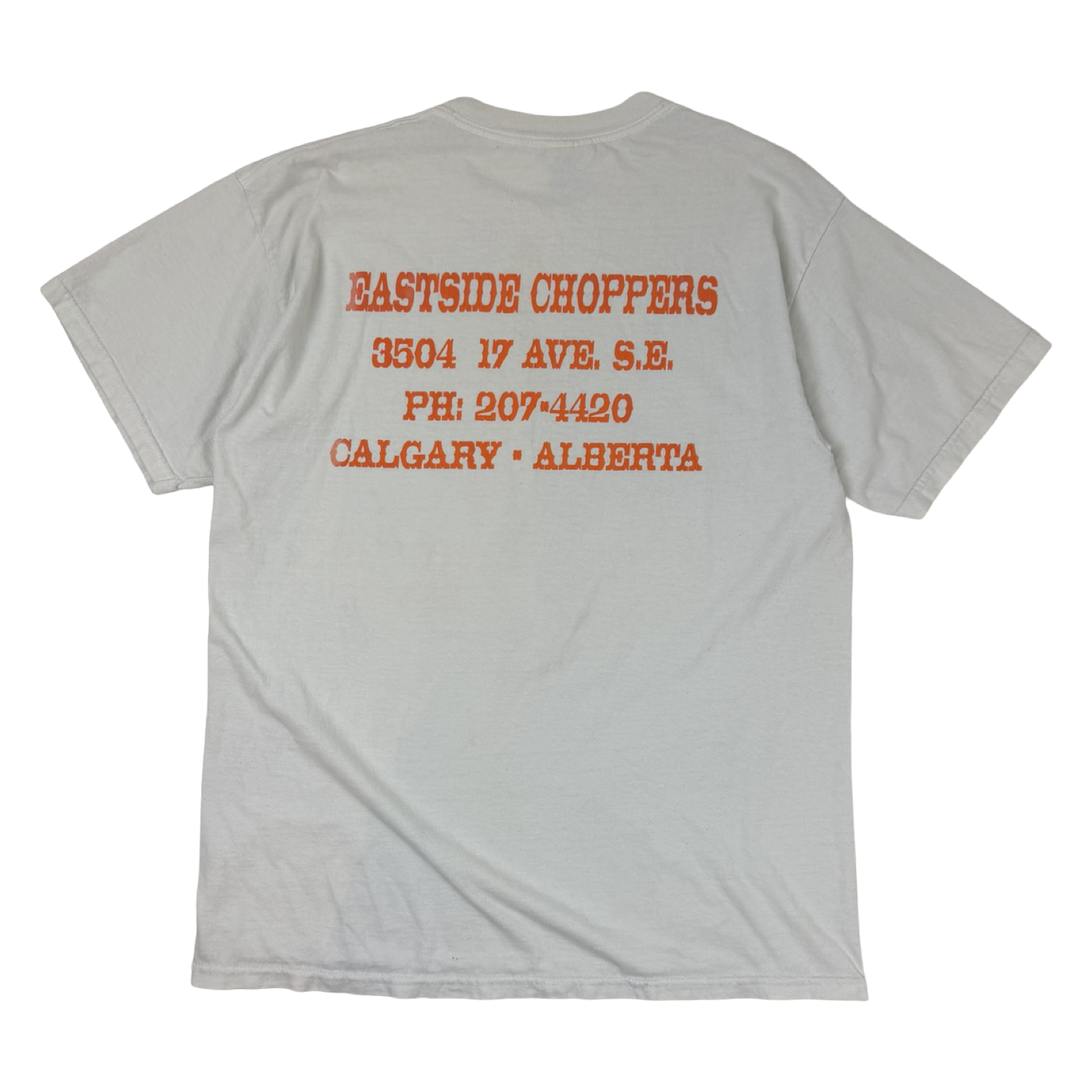 Vintage Eastside Choppers T-Shirt White