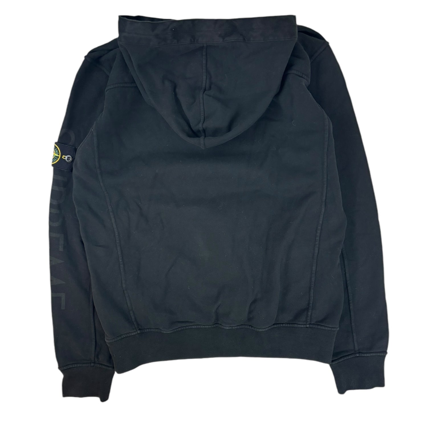 Stone Island x Supreme FW14 Hoodie Black