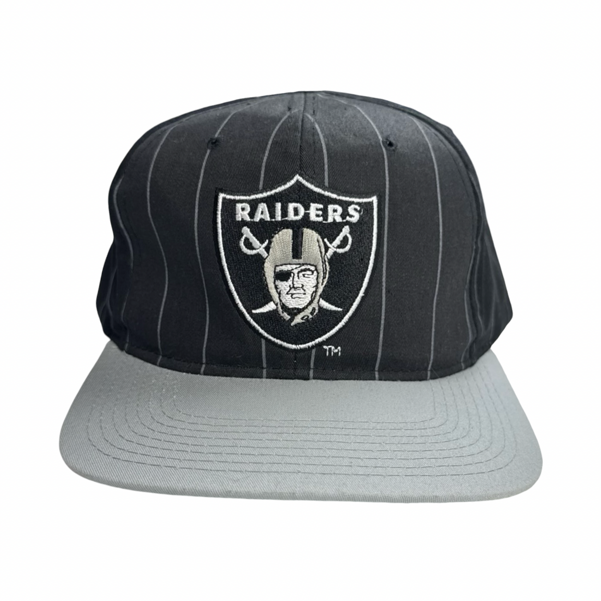 Vintage Starter Los Angeles Raiders Pinstripe Snapback NFL Hat