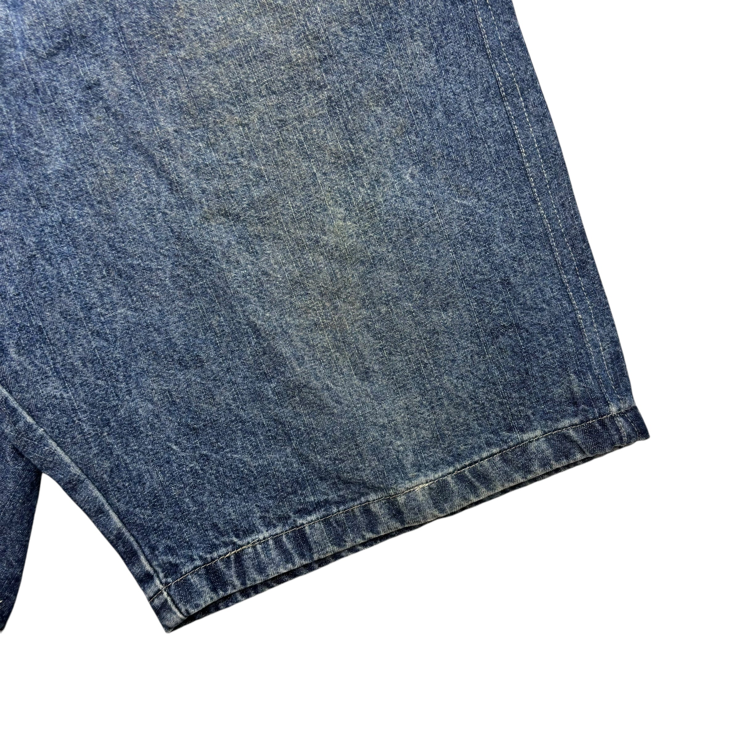 Vintage Wrangler Denim Shorts Dark Wash