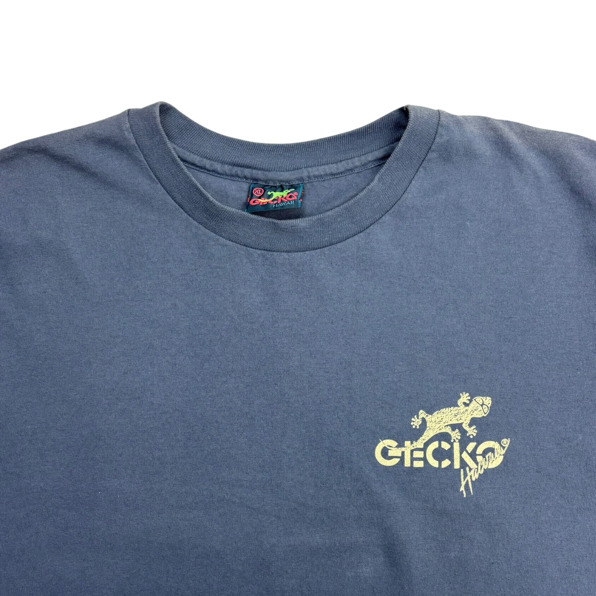 1997 Gecko Hawaii Biker T-Shirt