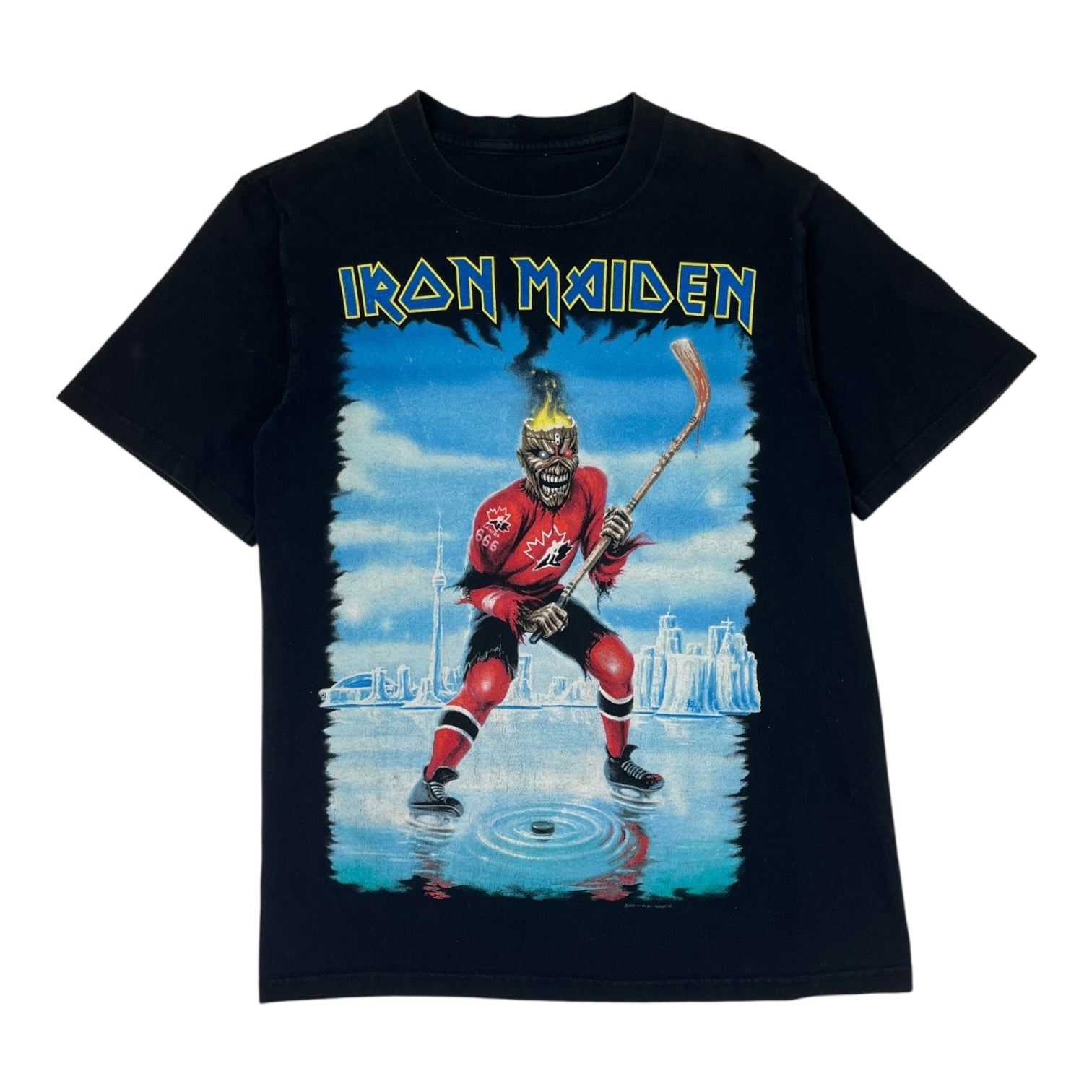 Vintage 2008 Iron Maiden “Somewhere Back In Time” Tour T-Shirt Black